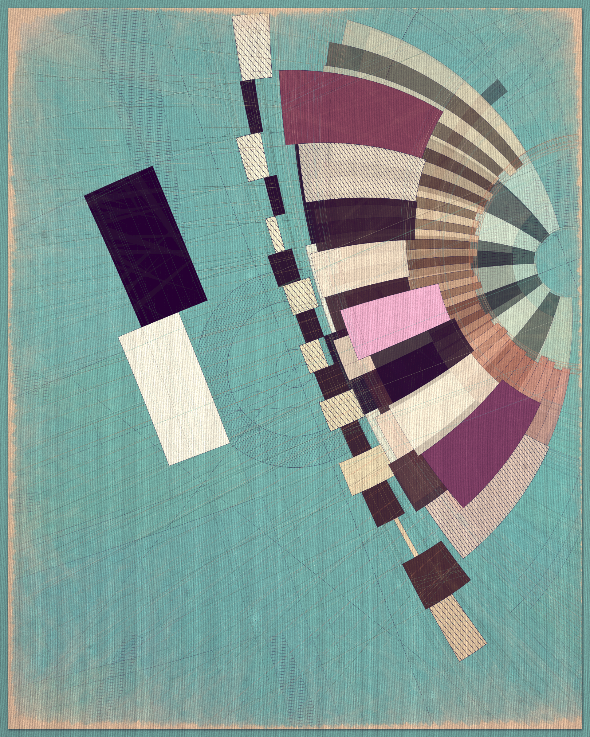 Art Blocks - Art Blocks v2 - Fontana #451 - NFT # 367000451