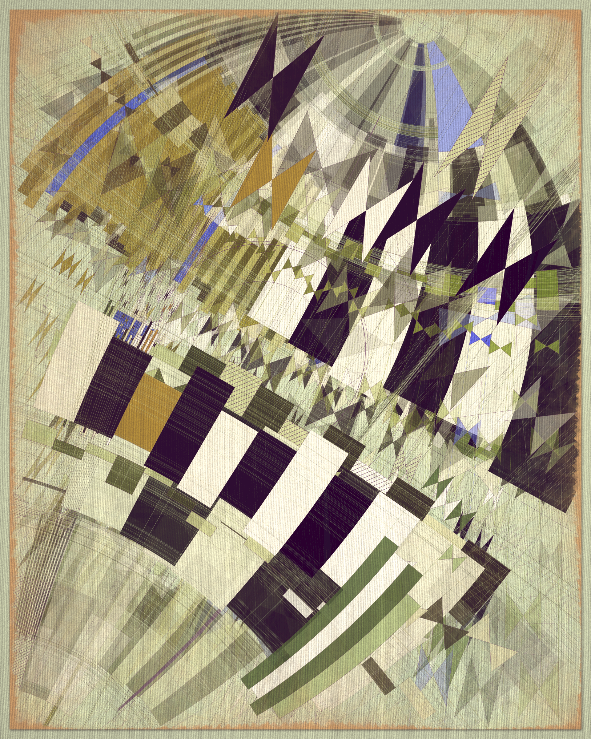 Art Blocks - Art Blocks v2 - Fontana #452 - NFT # 367000452