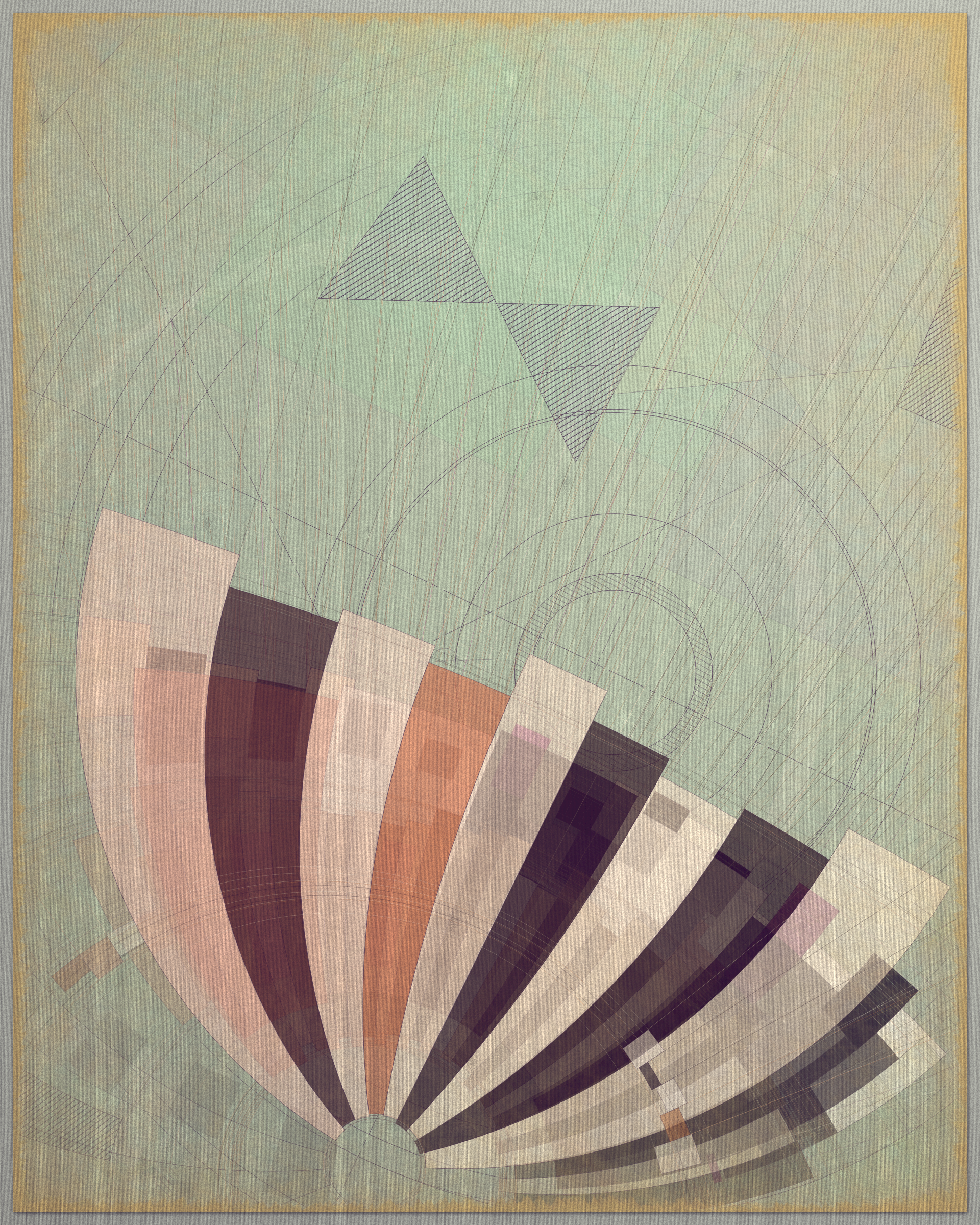 Art Blocks - Art Blocks v2 - Fontana #456 - NFT # 367000456