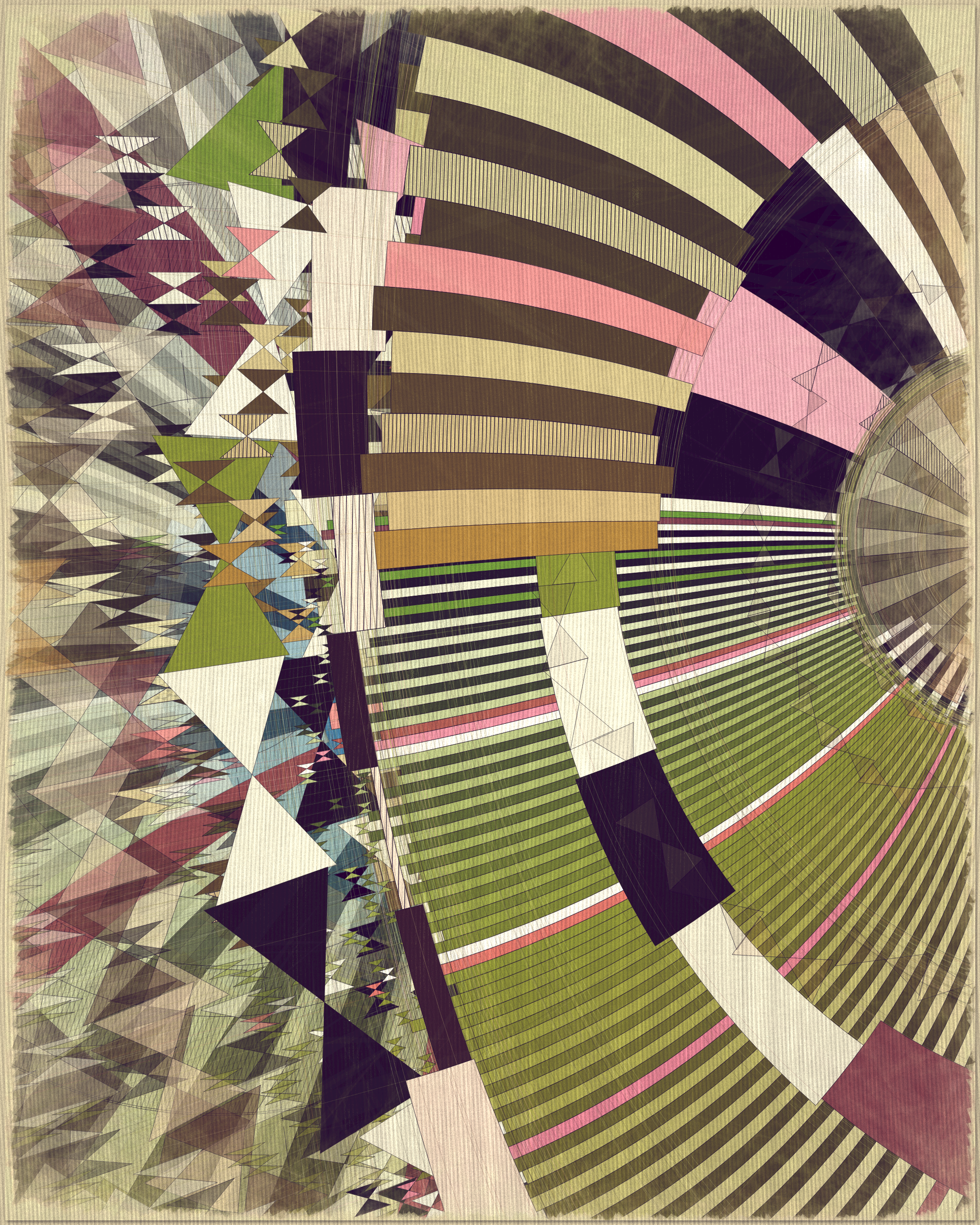 Art Blocks - Art Blocks v2 - Fontana #458 - NFT # 367000458