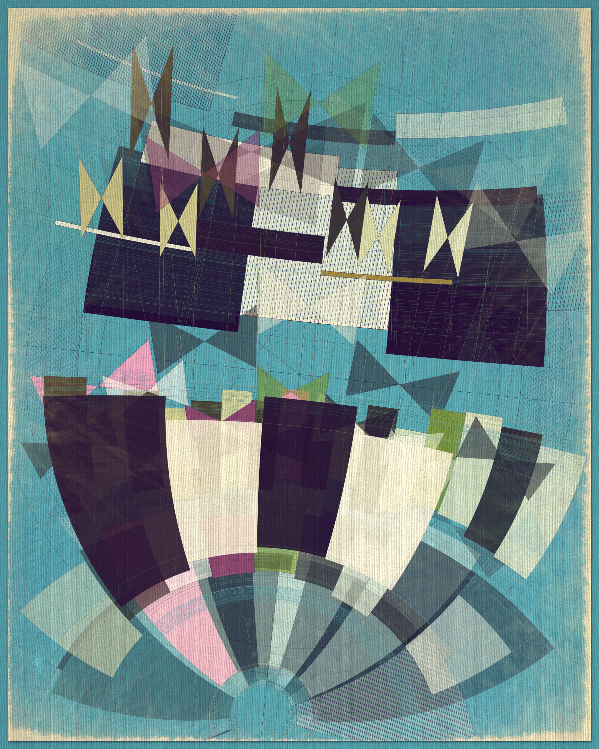 Art Blocks - Art Blocks v2 - Fontana #462 - NFT # 367000462