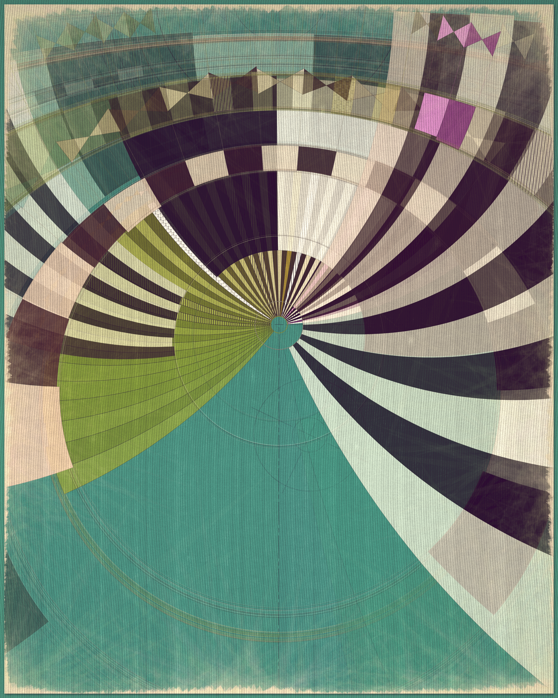 Art Blocks - Art Blocks v2 - Fontana #463 - NFT # 367000463