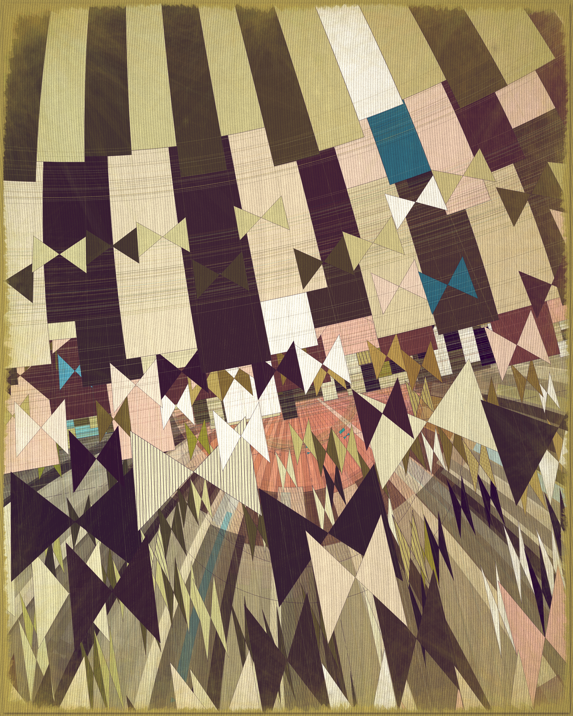 Art Blocks - Art Blocks v2 - Fontana #466 - NFT # 367000466