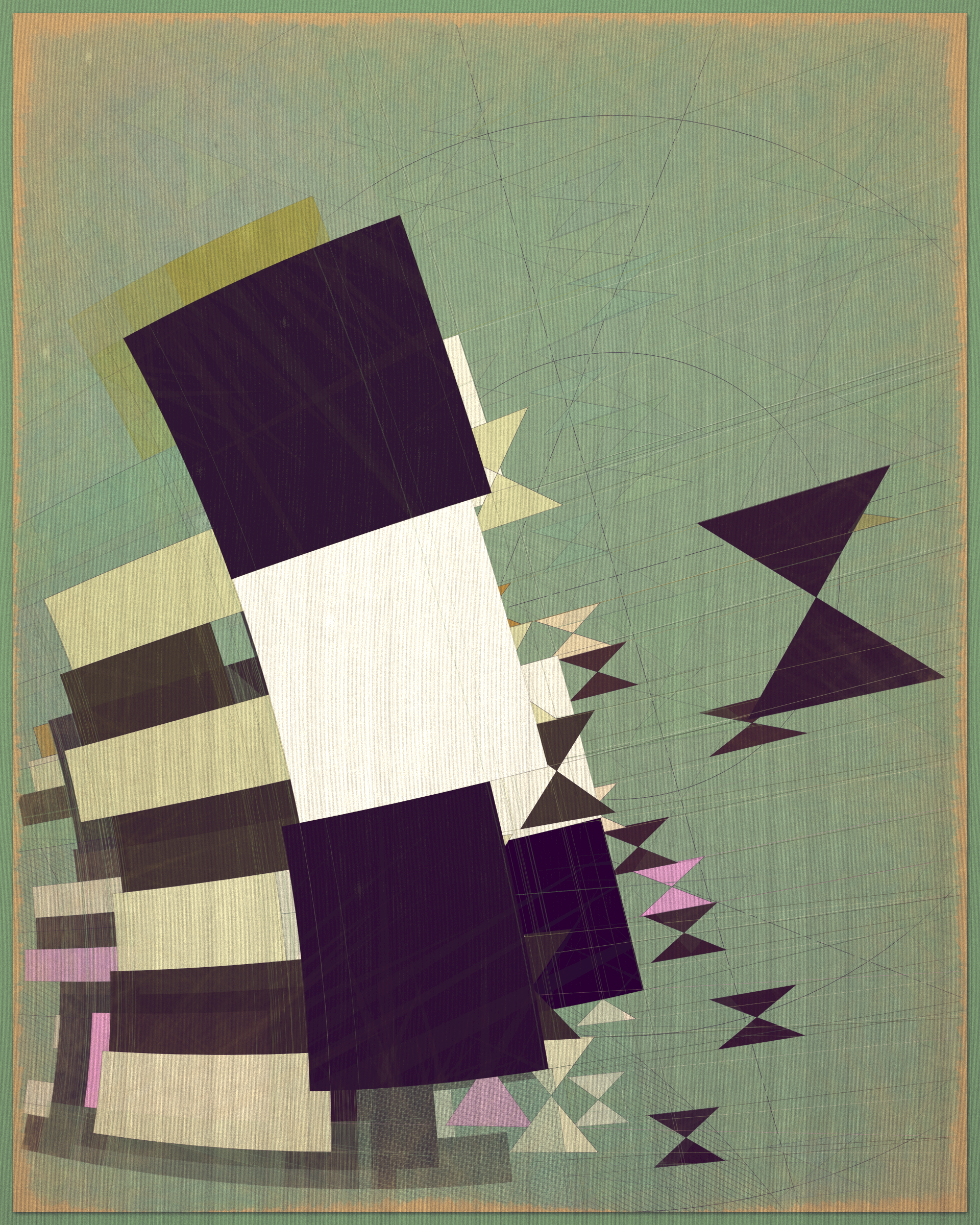 Art Blocks - Art Blocks v2 - Fontana #468 - NFT # 367000468