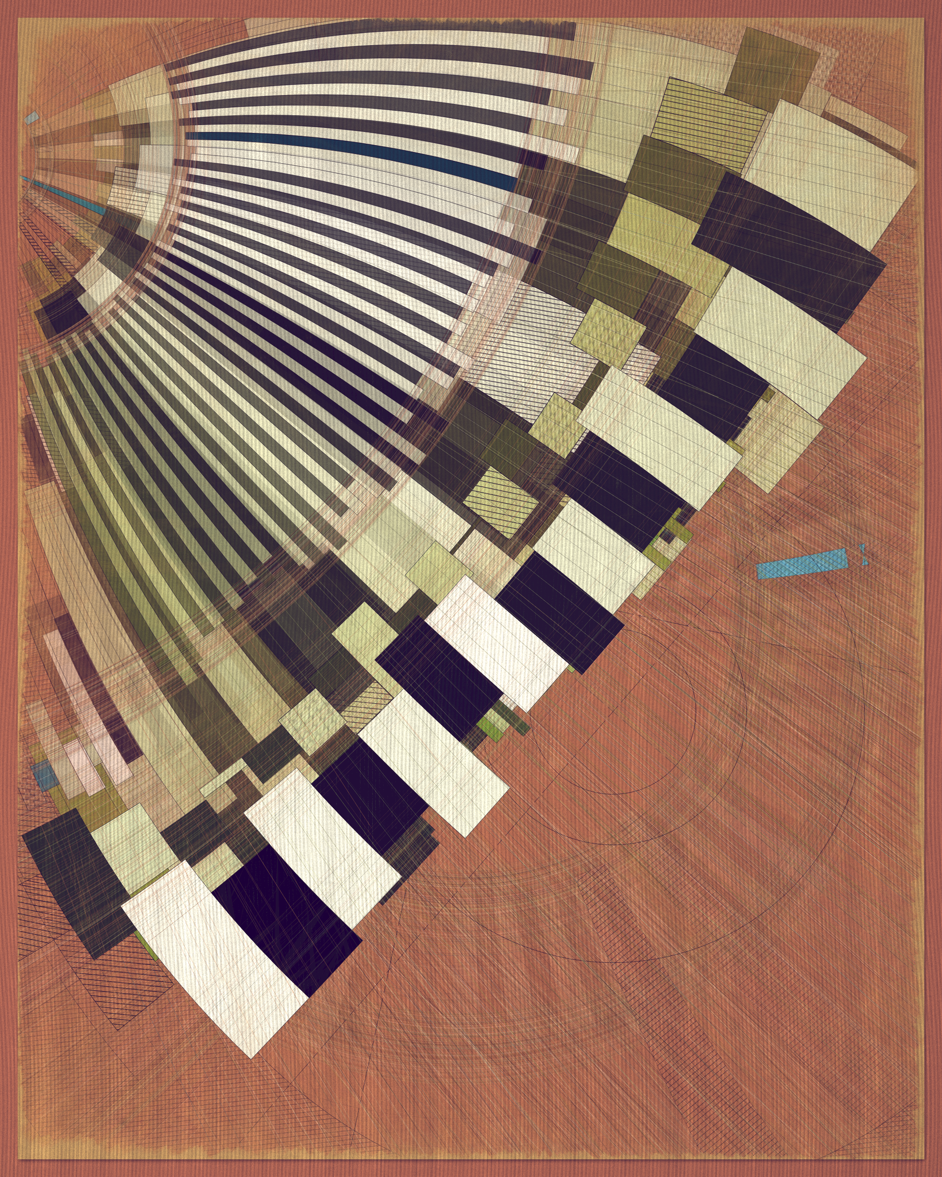 Art Blocks - Art Blocks v2 - Fontana #470 - NFT # 367000470