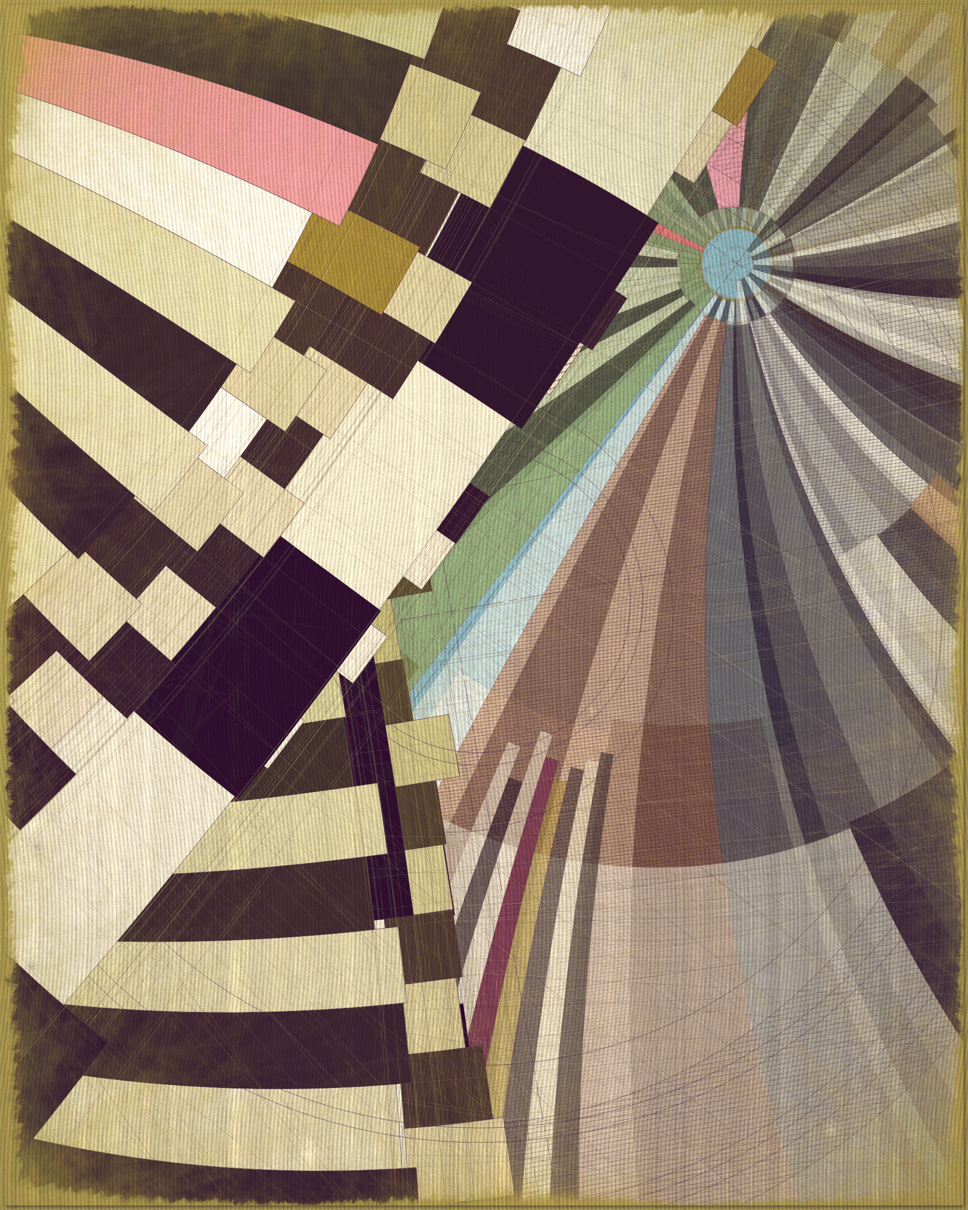 Art Blocks - Art Blocks v2 - Fontana #472 - NFT # 367000472