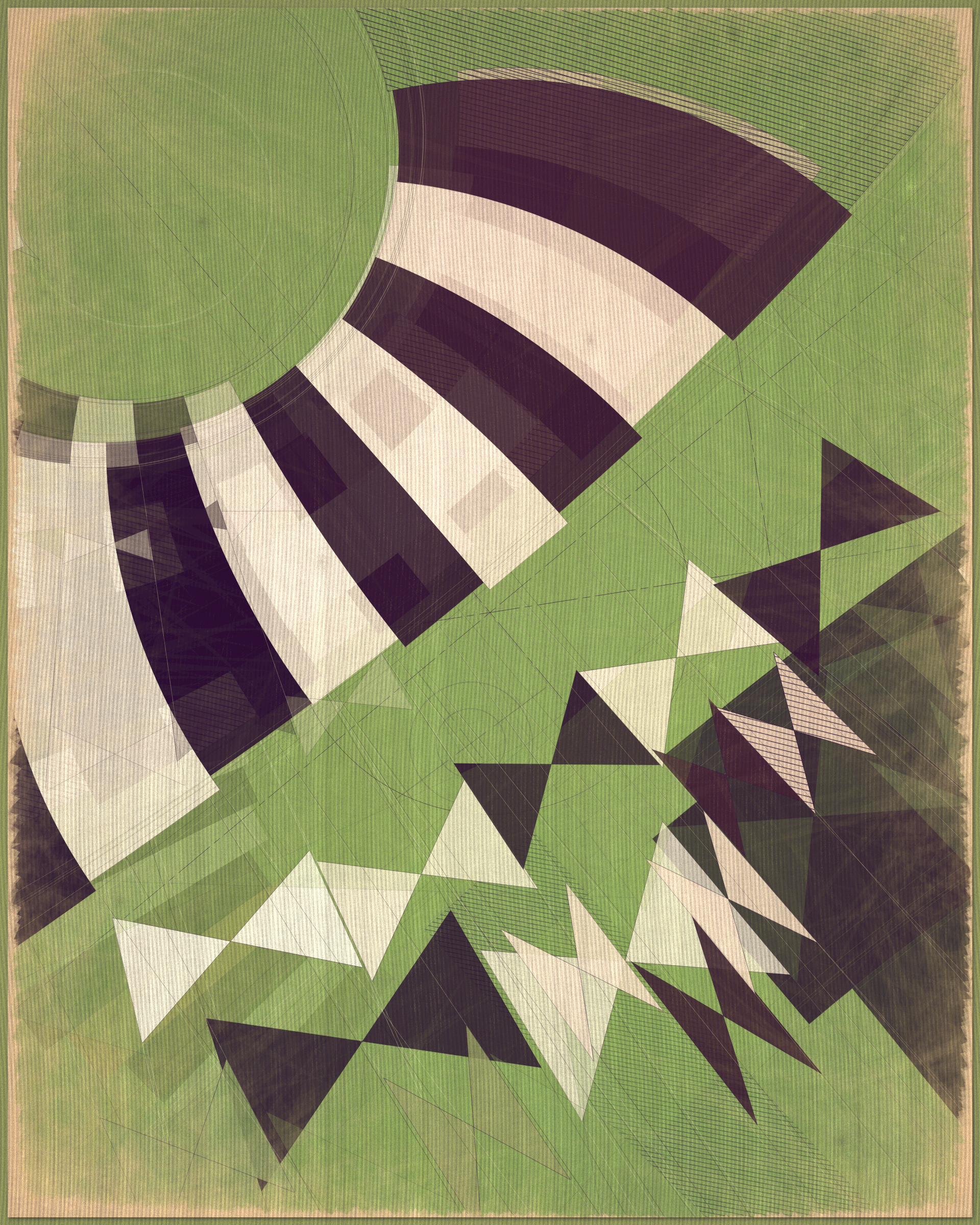 Art Blocks - Art Blocks v2 - Fontana #473 - NFT # 367000473