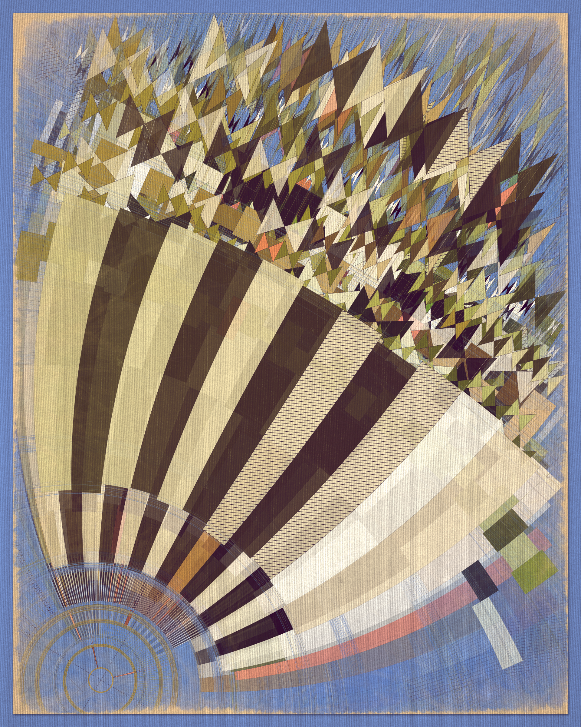 Art Blocks - Art Blocks v2 - Fontana #475 - NFT # 367000475