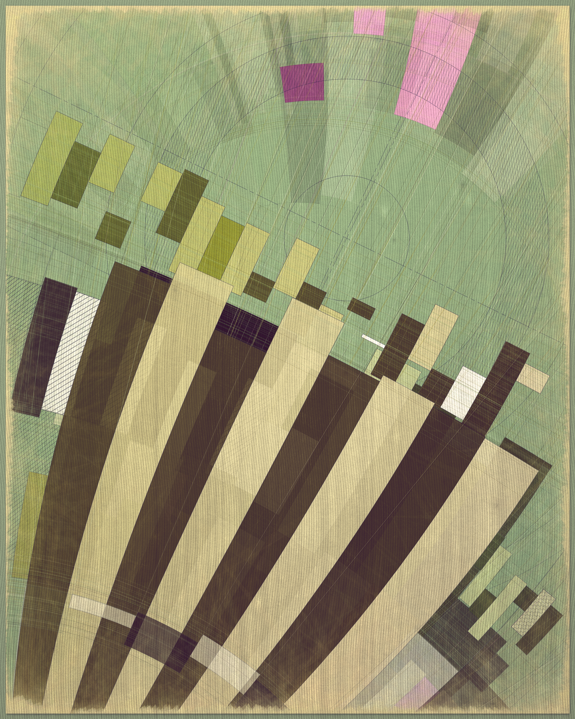 Art Blocks - Art Blocks v2 - Fontana #478 - NFT # 367000478