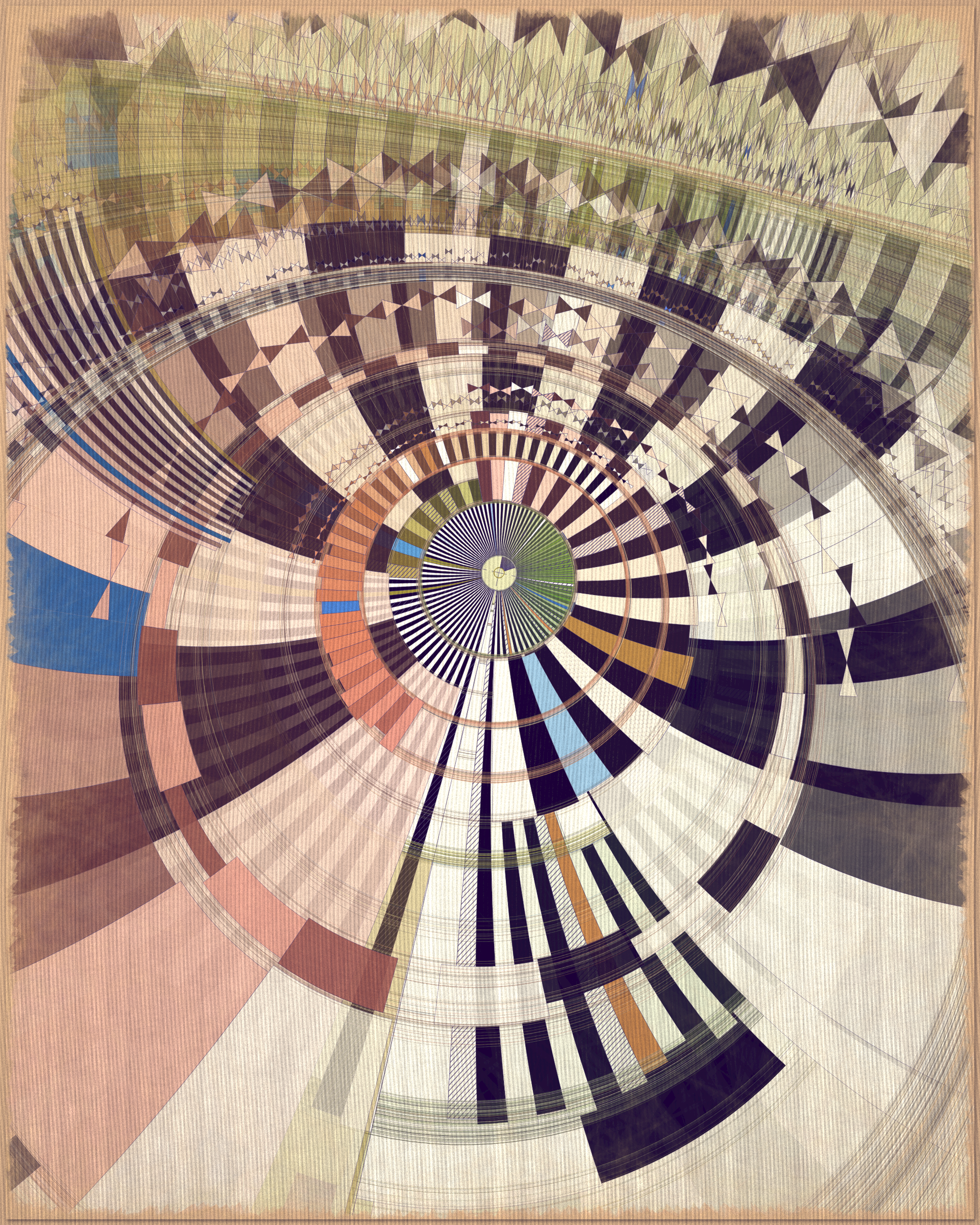 Art Blocks - Art Blocks v2 - Fontana #479 - NFT # 367000479