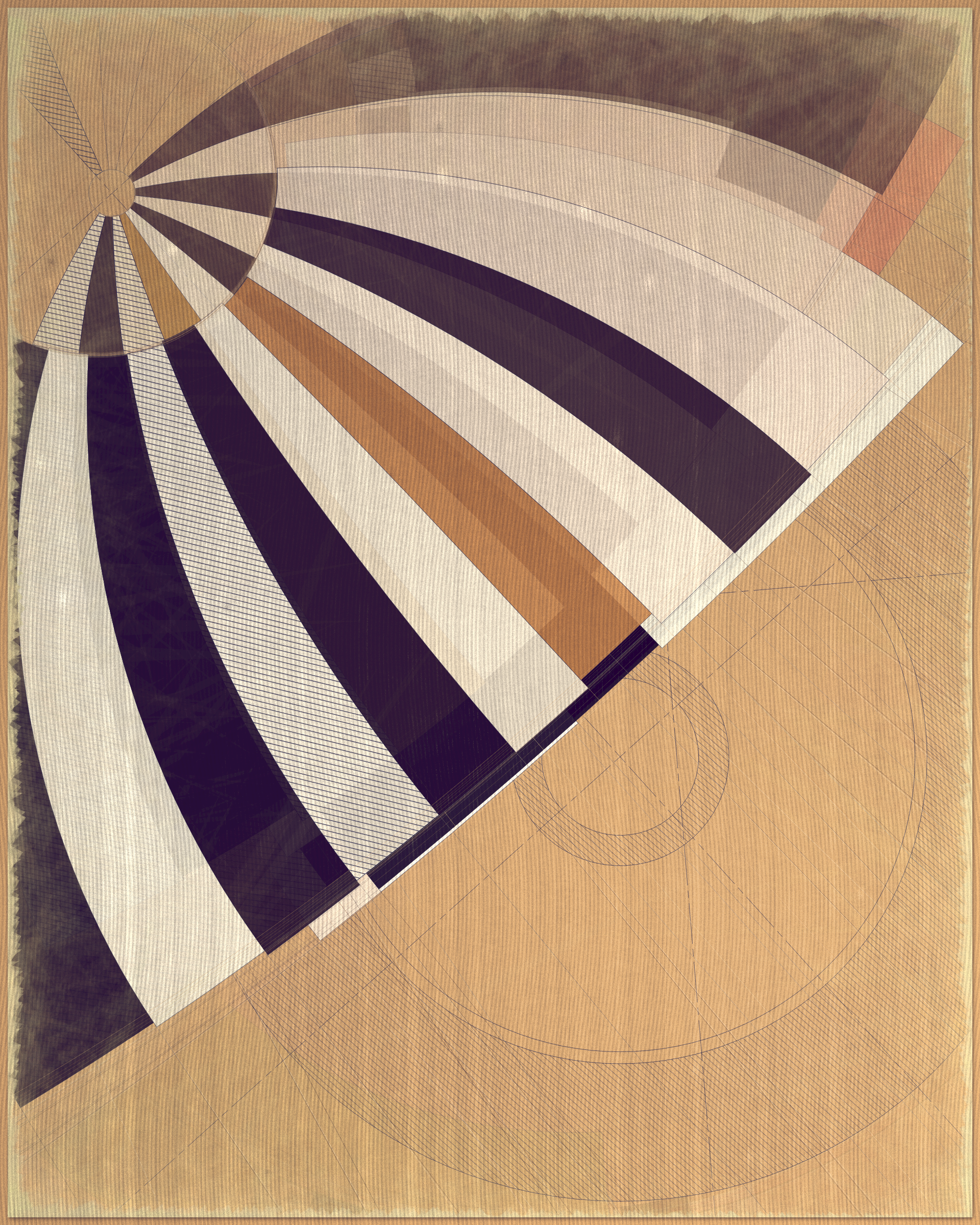 Art Blocks - Art Blocks v2 - Fontana #480 - NFT # 367000480