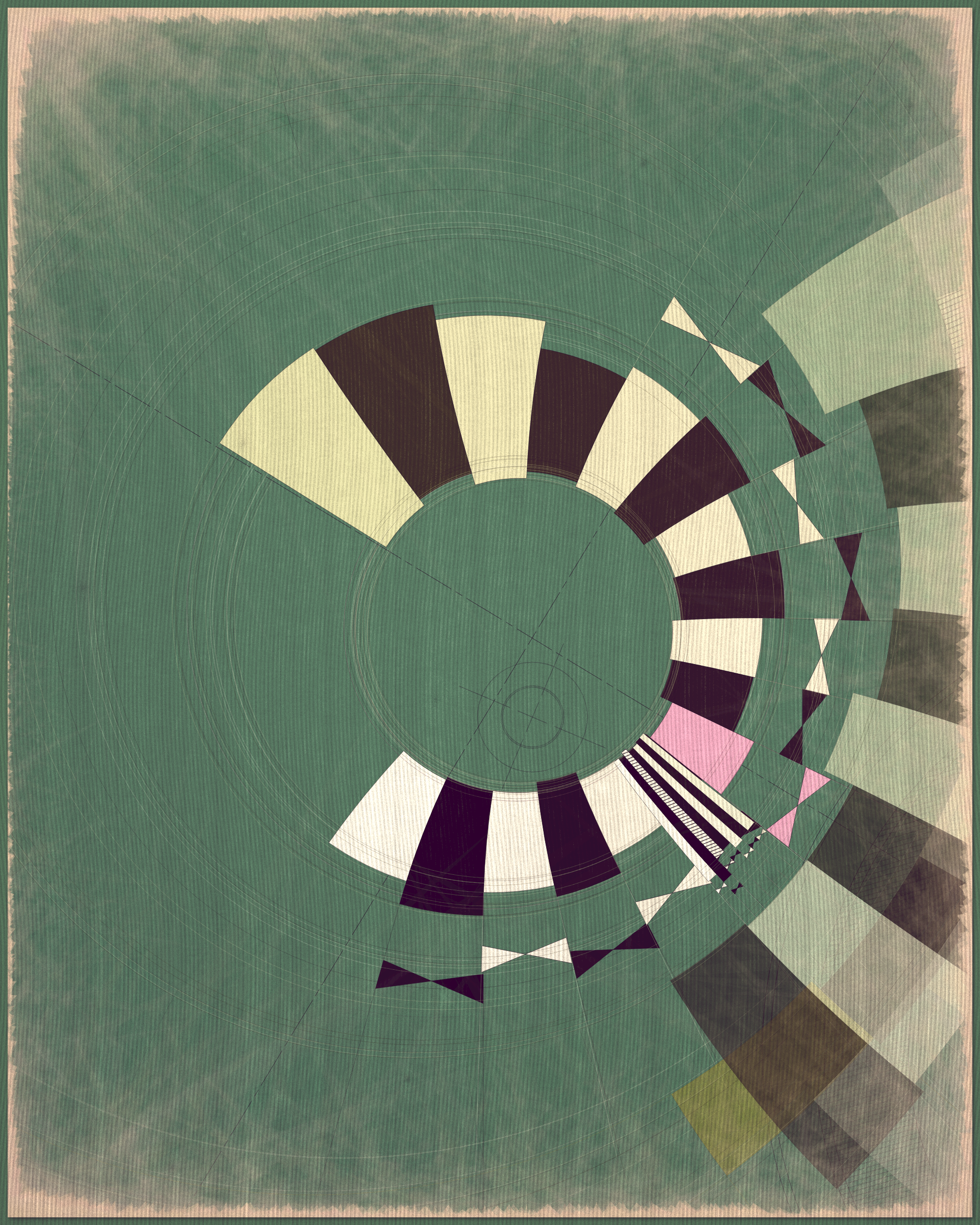 Art Blocks - Art Blocks v2 - Fontana #481 - NFT # 367000481