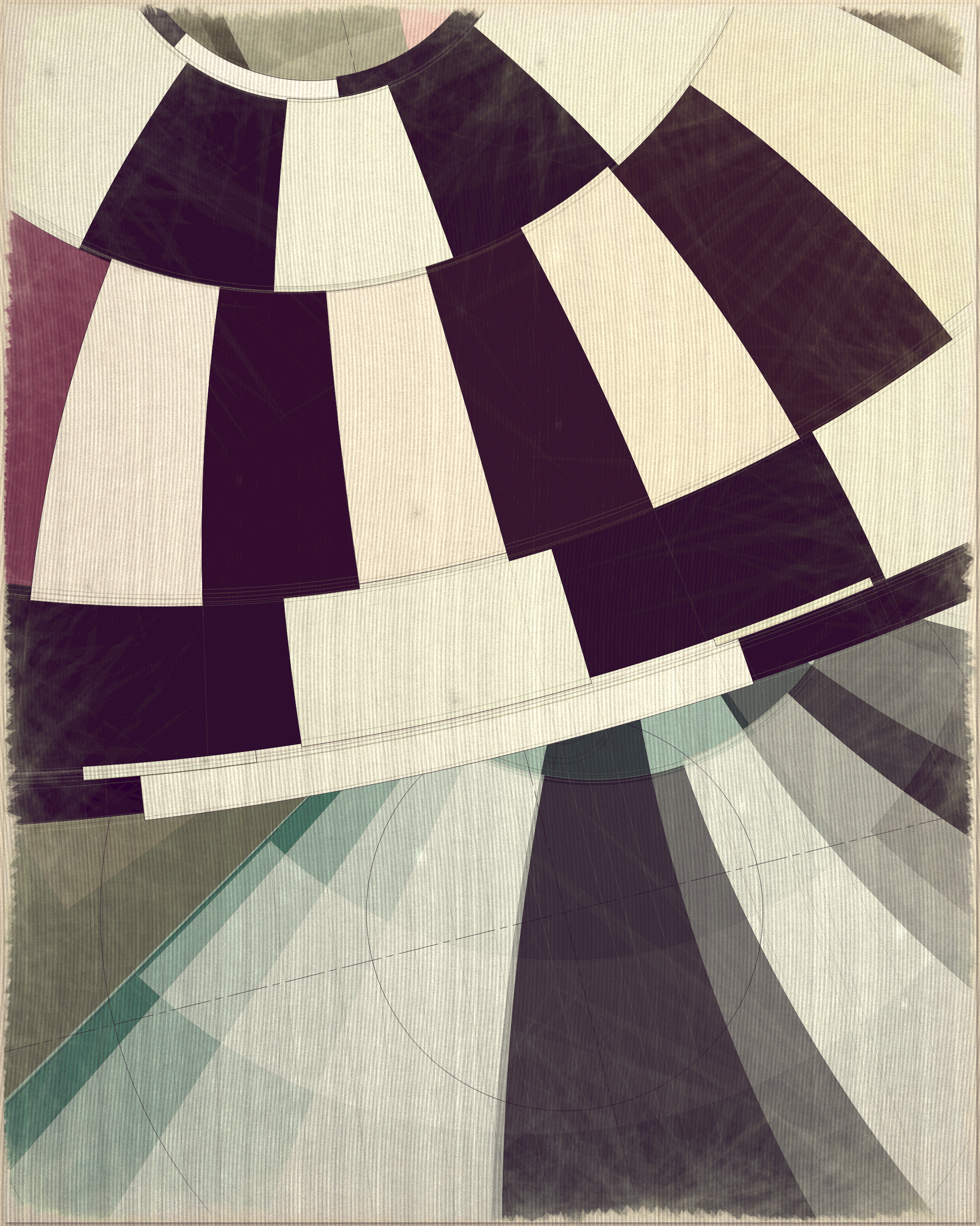 Art Blocks - Art Blocks v2 - Fontana #482 - NFT # 367000482