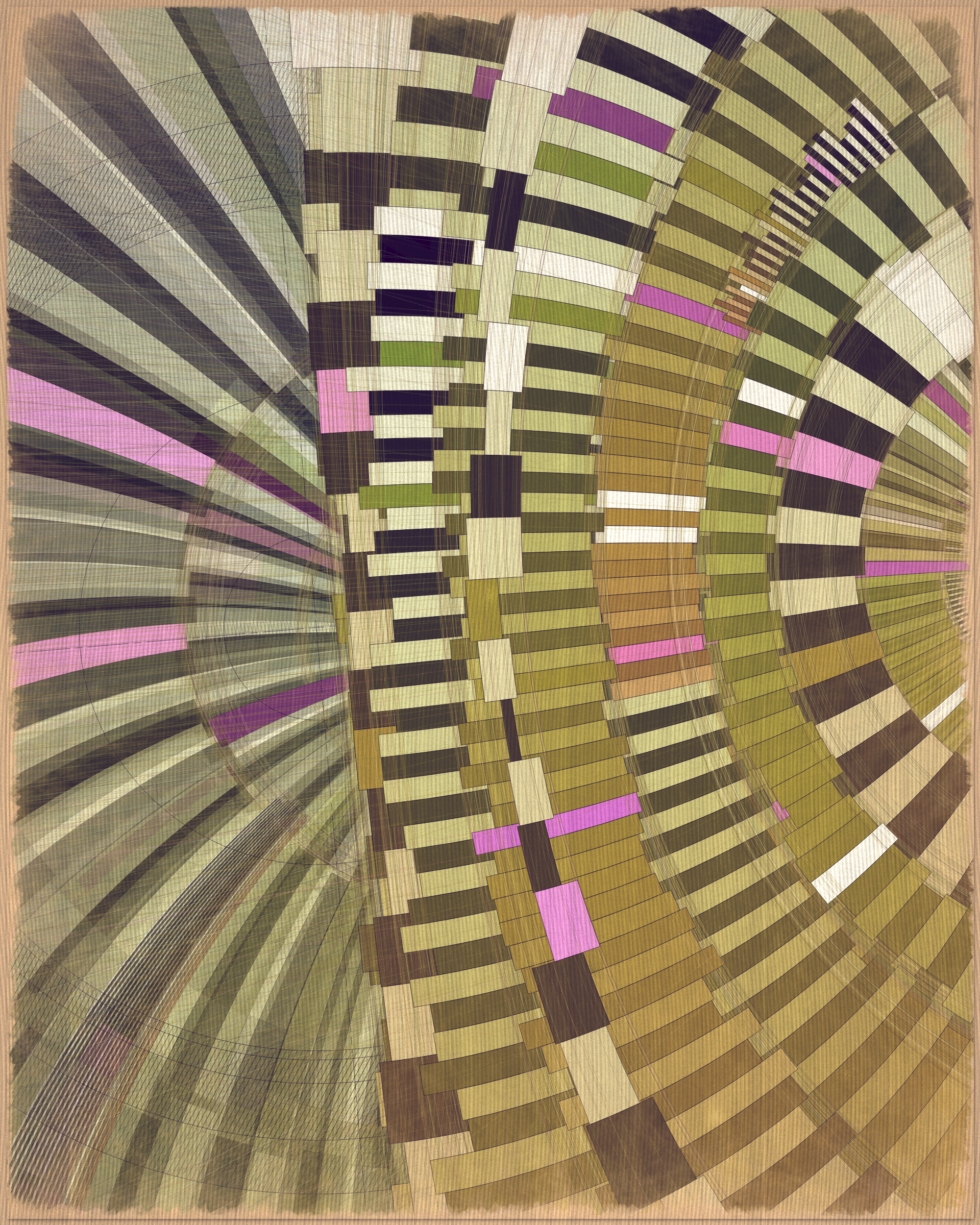 Art Blocks - Art Blocks v2 - Fontana #486 - NFT # 367000486