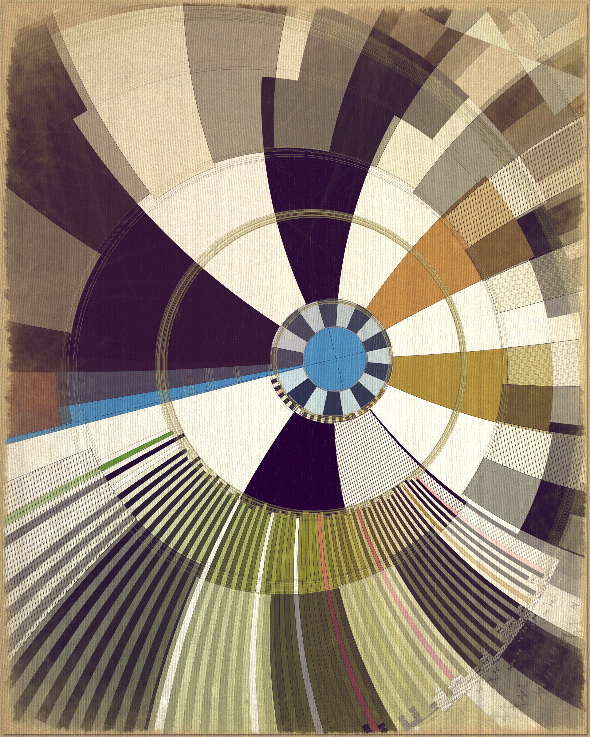 Art Blocks - Art Blocks v2 - Fontana #492 - NFT # 367000492