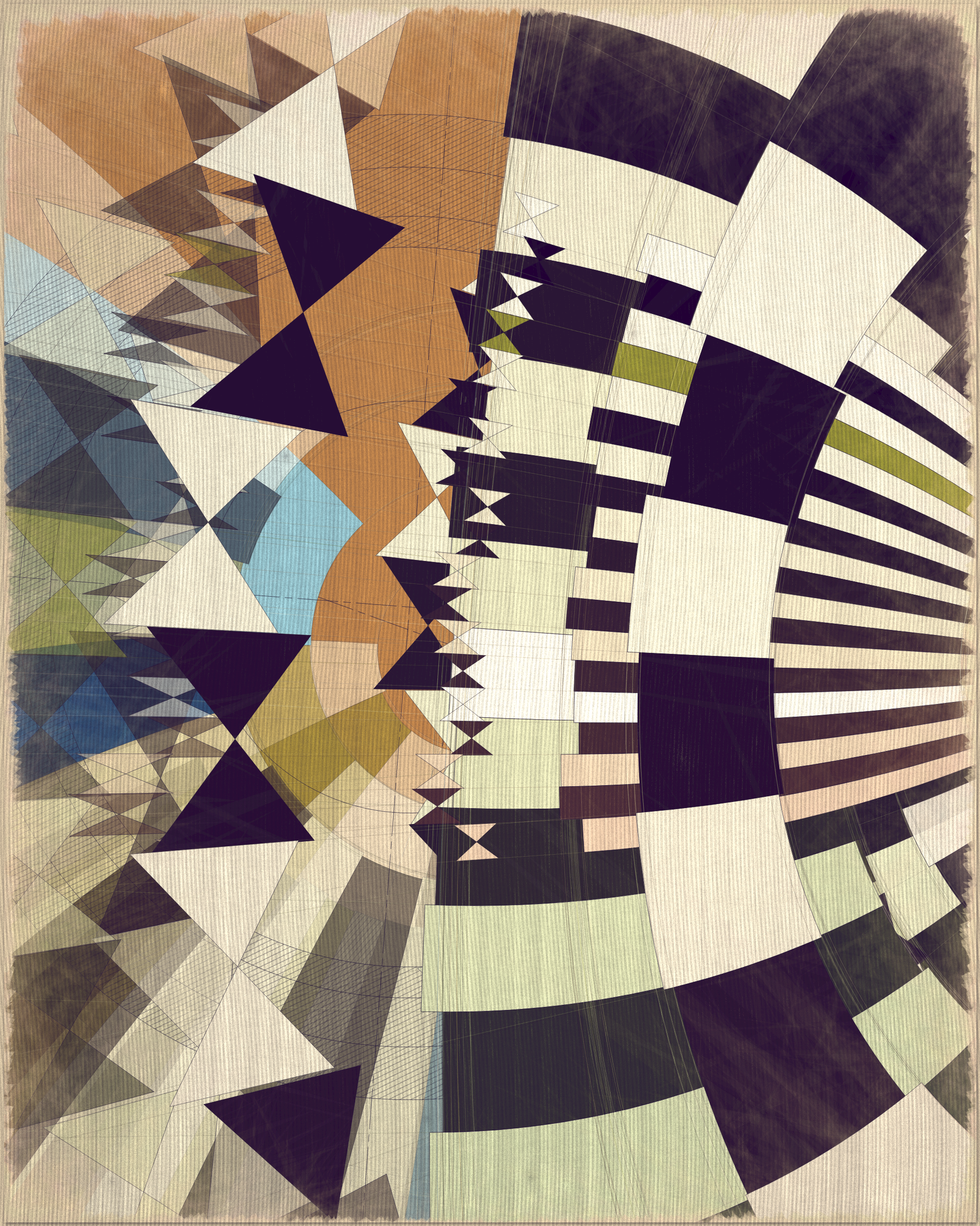 Art Blocks - Art Blocks v2 - Fontana #493 - NFT # 367000493