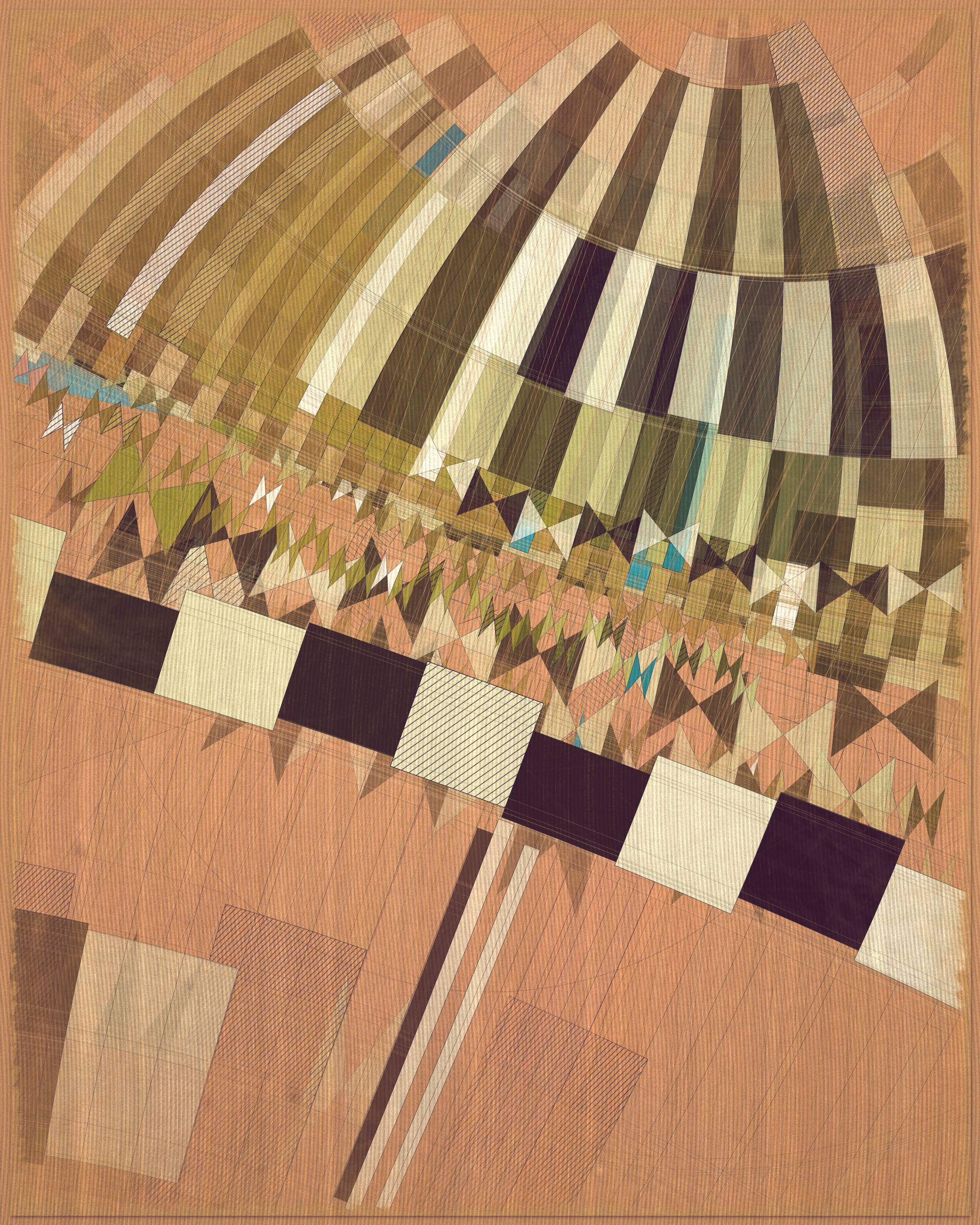 Art Blocks - Art Blocks v2 - Fontana #495 - NFT # 367000495