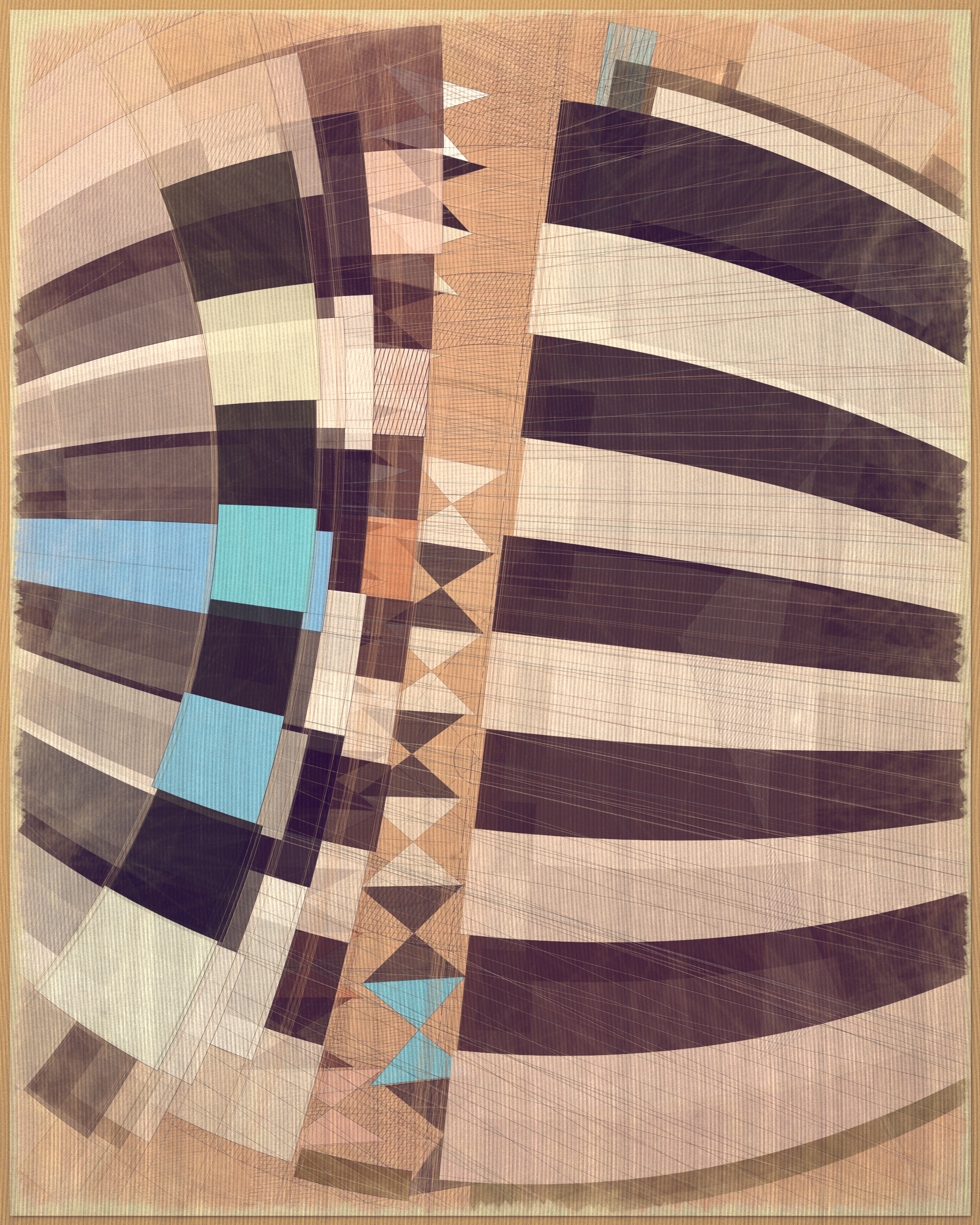 Art Blocks - Art Blocks v2 - Fontana #497 - NFT # 367000497