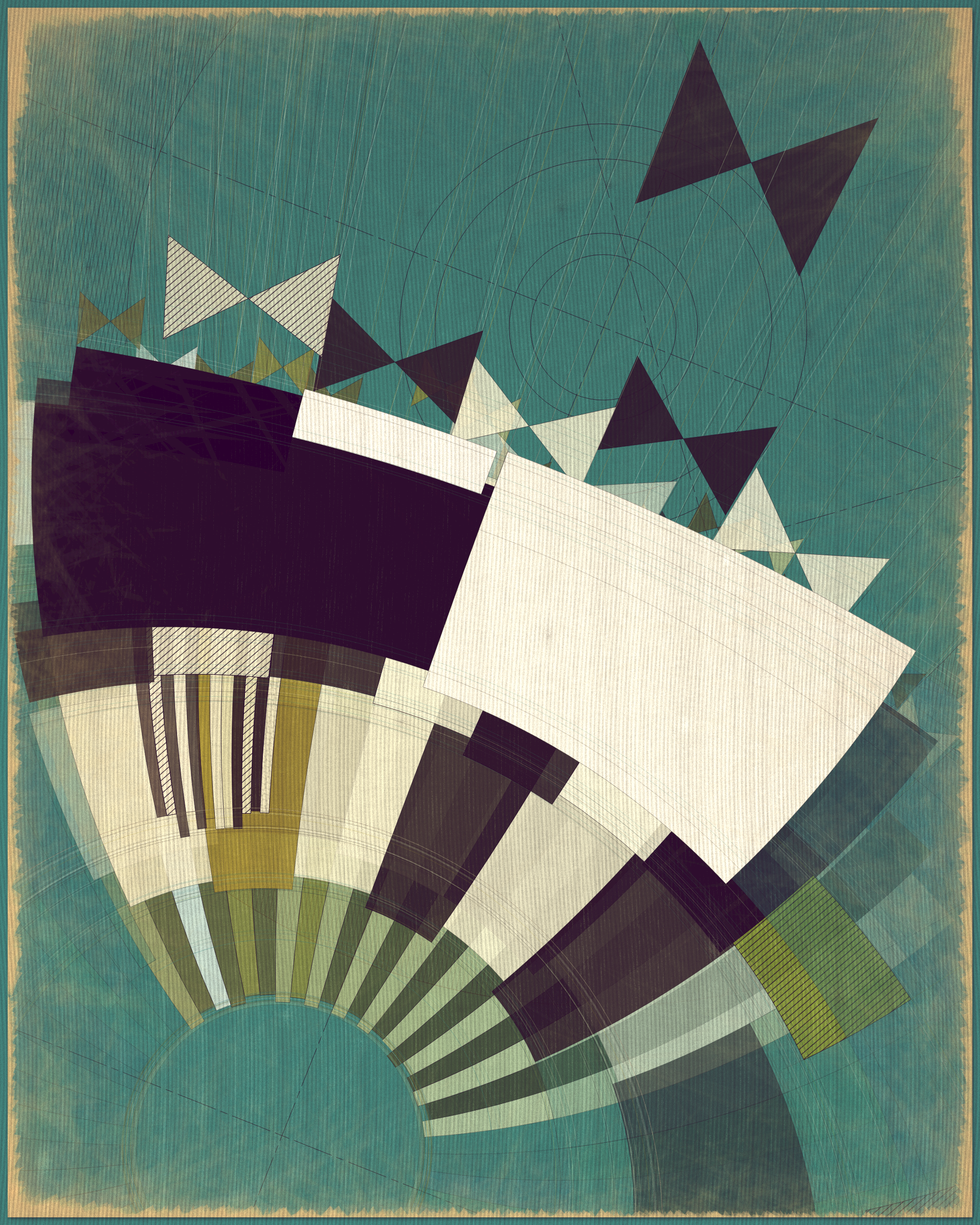 Art Blocks - Art Blocks v2 - Fontana #499 - NFT # 367000499