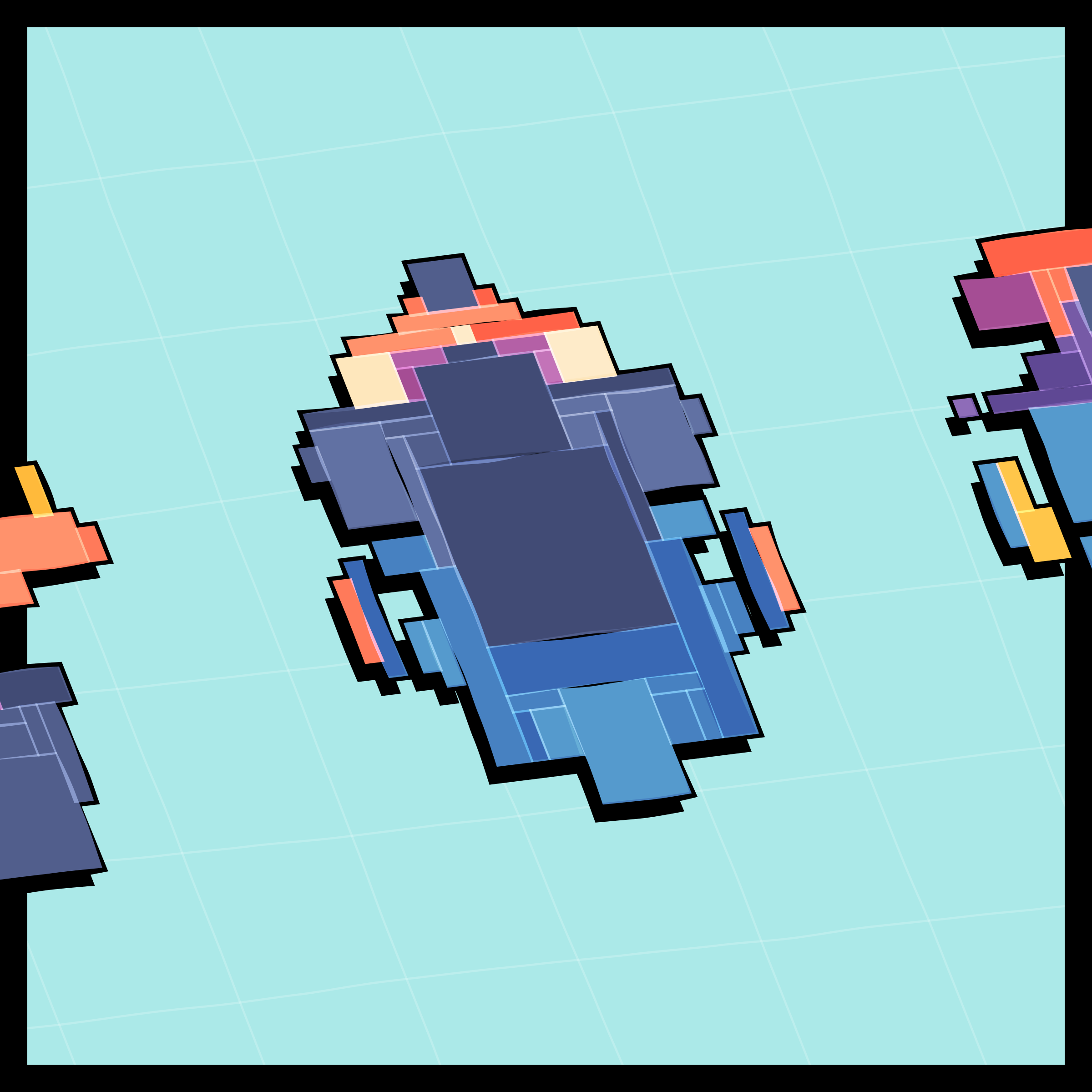 Art Blocks - Art Blocks v2 - Paper Armada #6 - NFT # 37000006