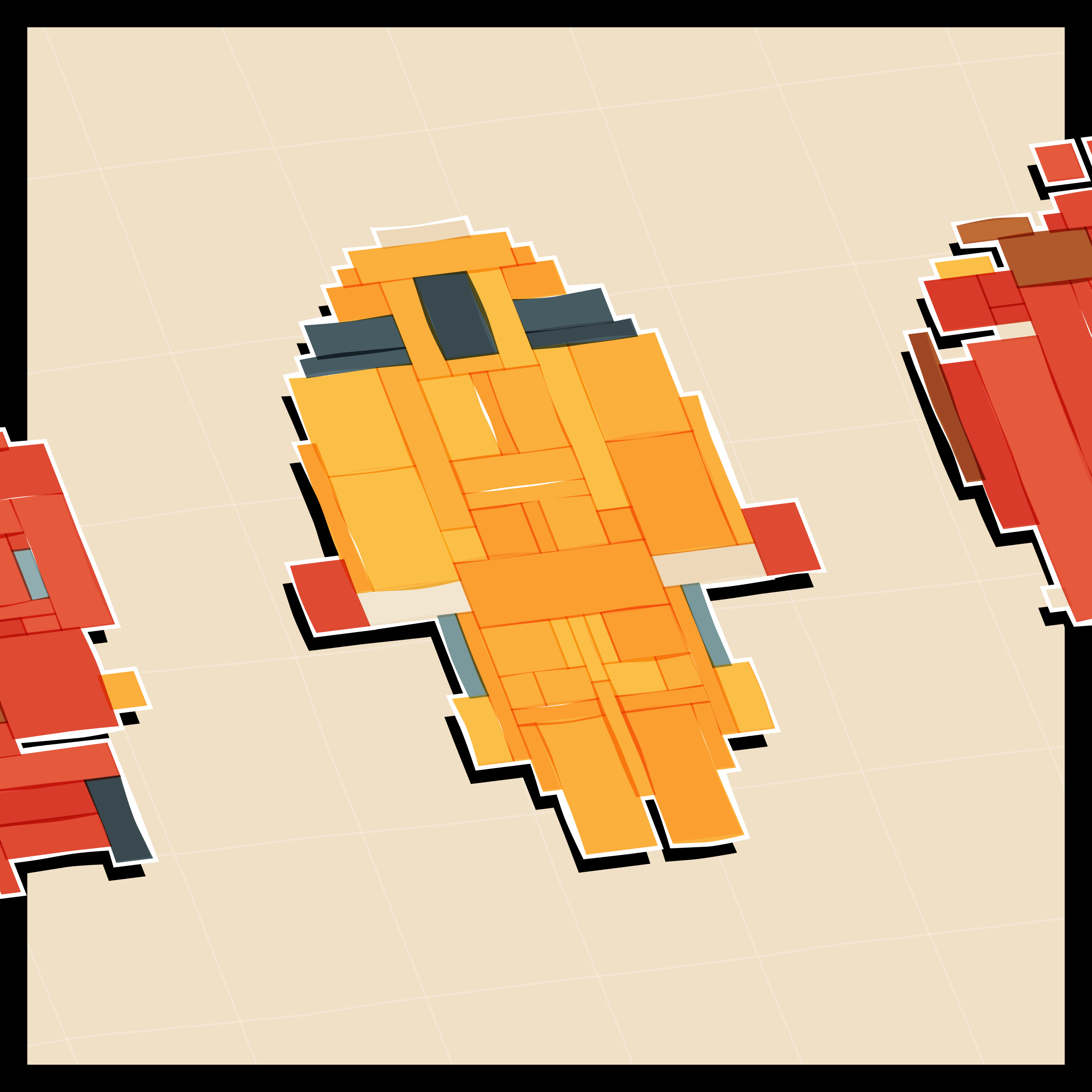 Art Blocks - Art Blocks v2 - Paper Armada #8 - NFT # 37000008