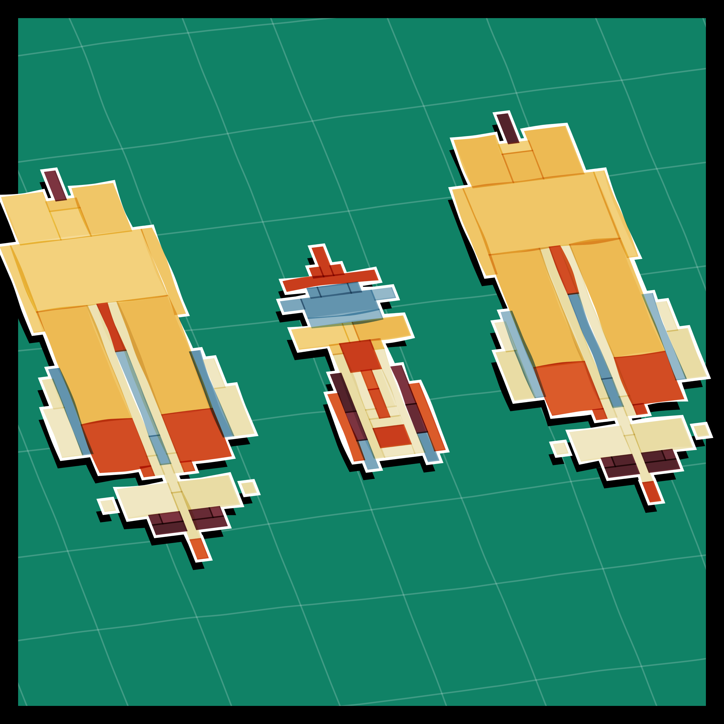 Art Blocks - Art Blocks v2 - Paper Armada #24 - NFT # 37000024