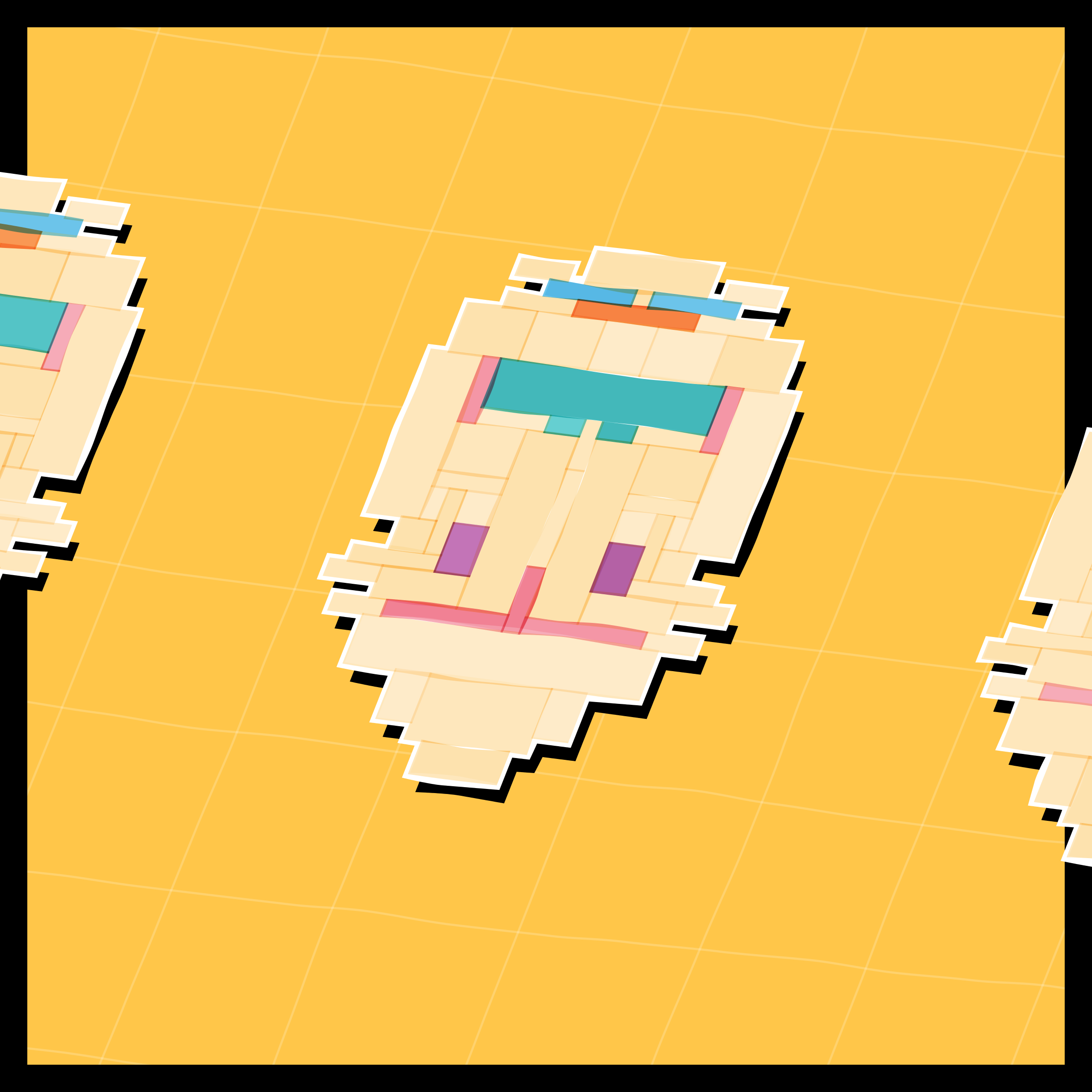 Art Blocks - Art Blocks v2 - Paper Armada #27 - NFT # 37000027