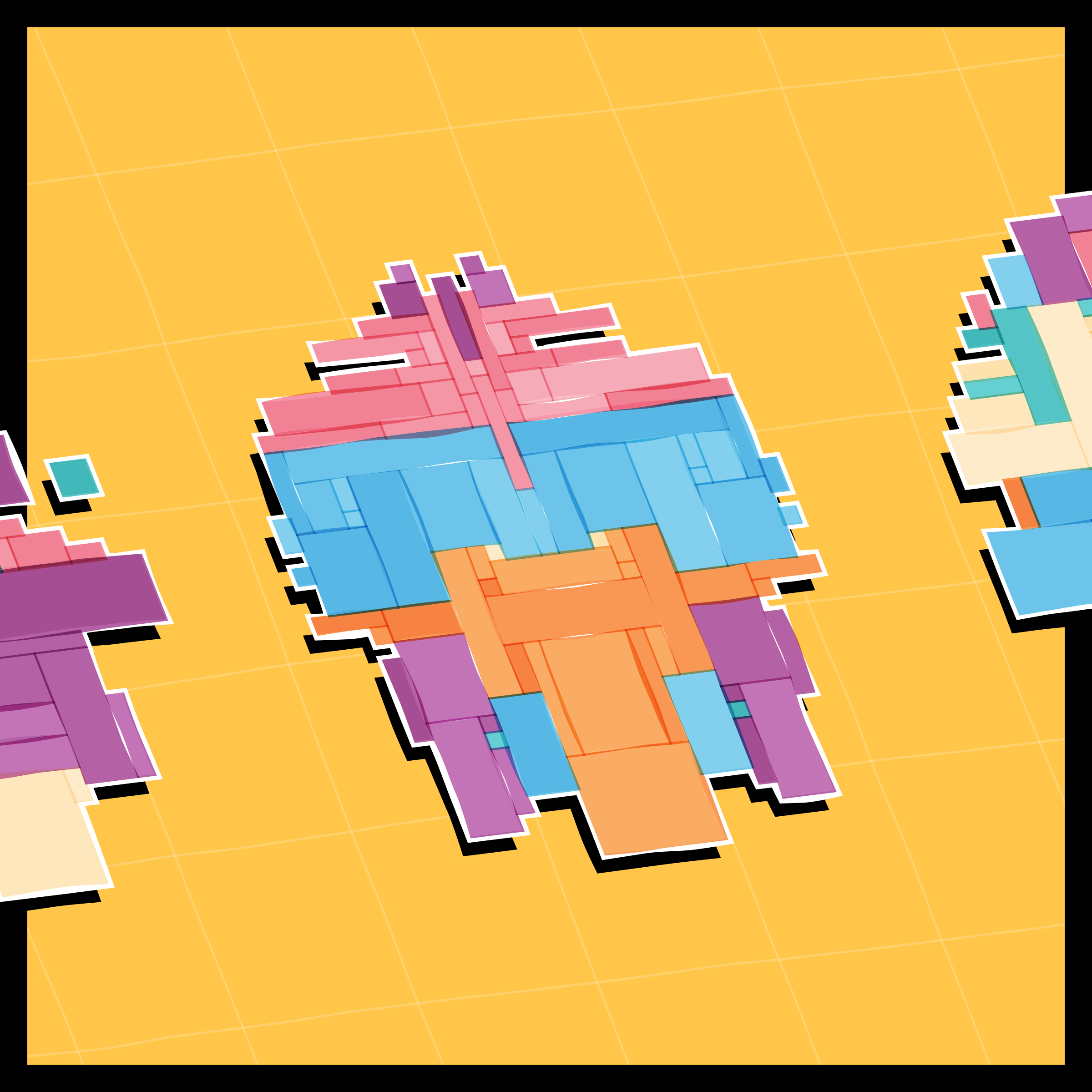 Art Blocks - Art Blocks v2 - Paper Armada #28 - NFT # 37000028