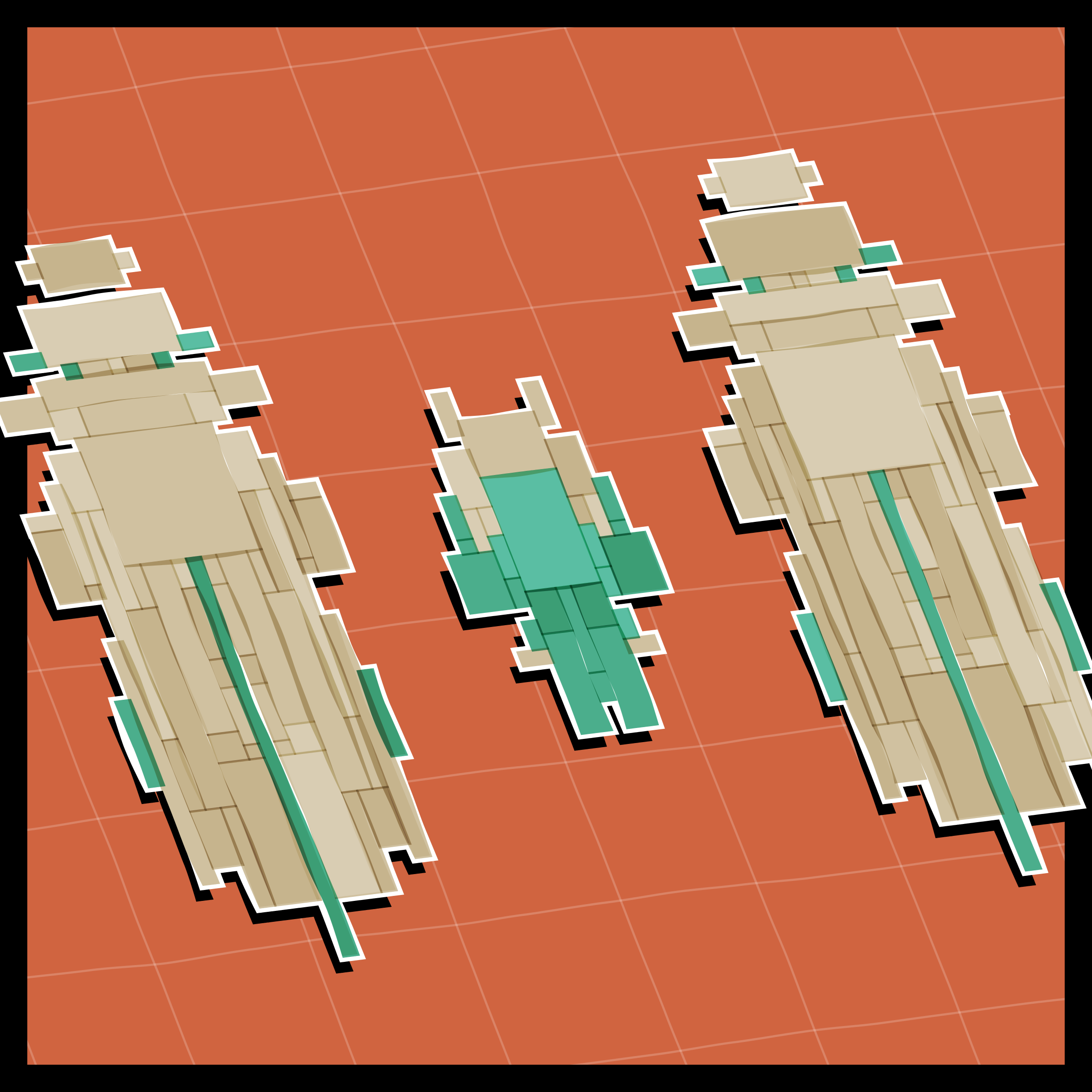 Art Blocks - Art Blocks v2 - Paper Armada #33 - NFT # 37000033