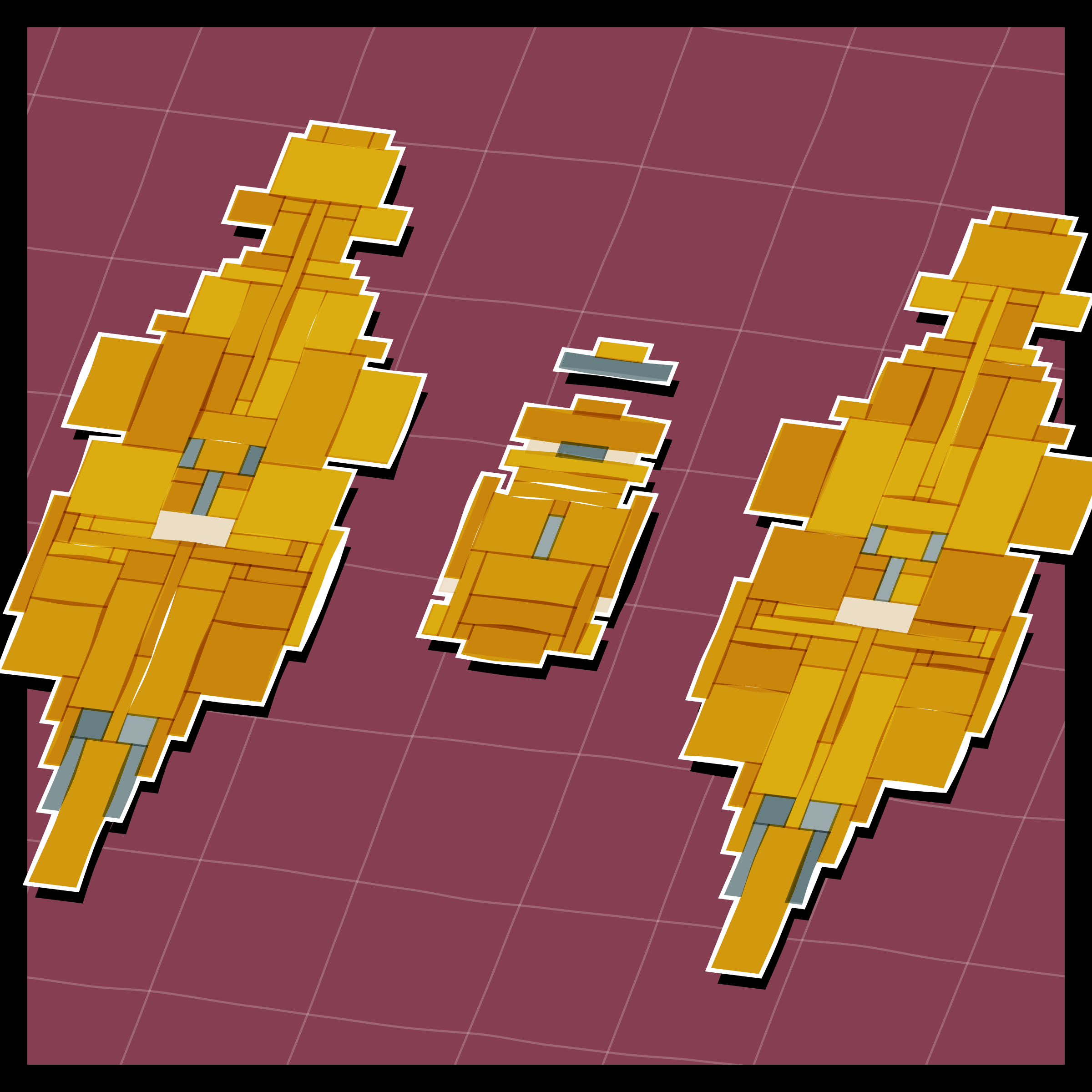 Art Blocks - Art Blocks v2 - Paper Armada #49 - NFT # 37000049