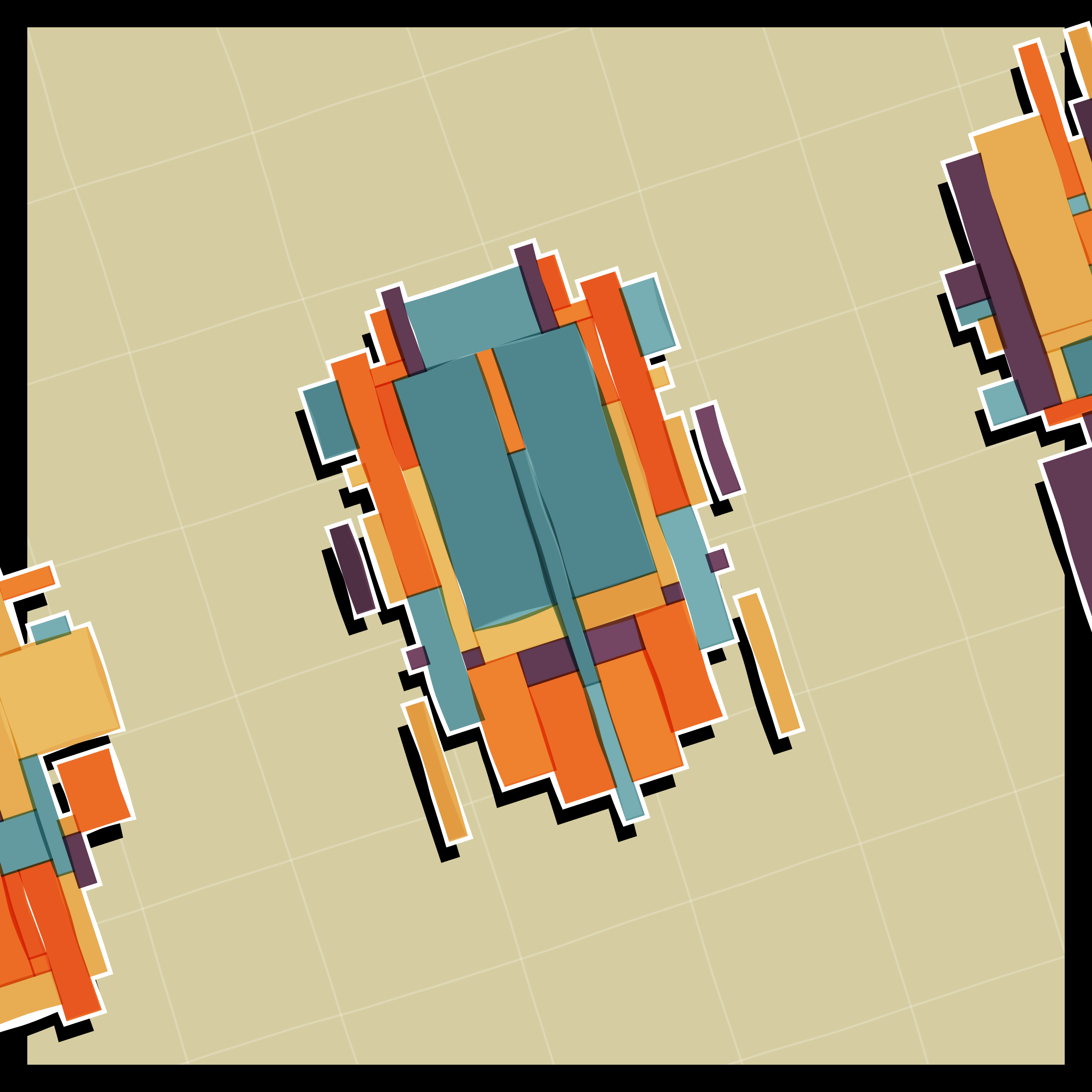 Art Blocks - Art Blocks v2 - Paper Armada #50 - NFT # 37000050