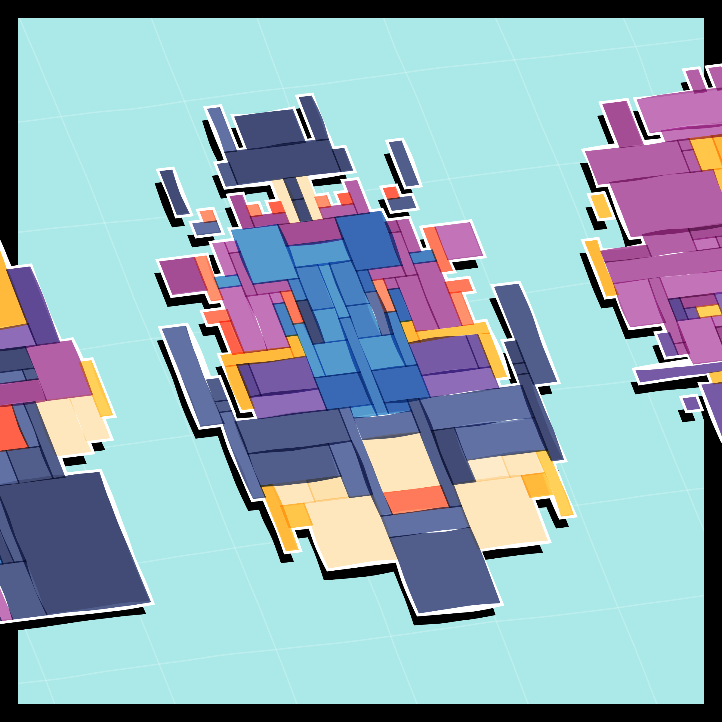 Art Blocks - Art Blocks v2 - Paper Armada #60 - NFT # 37000060