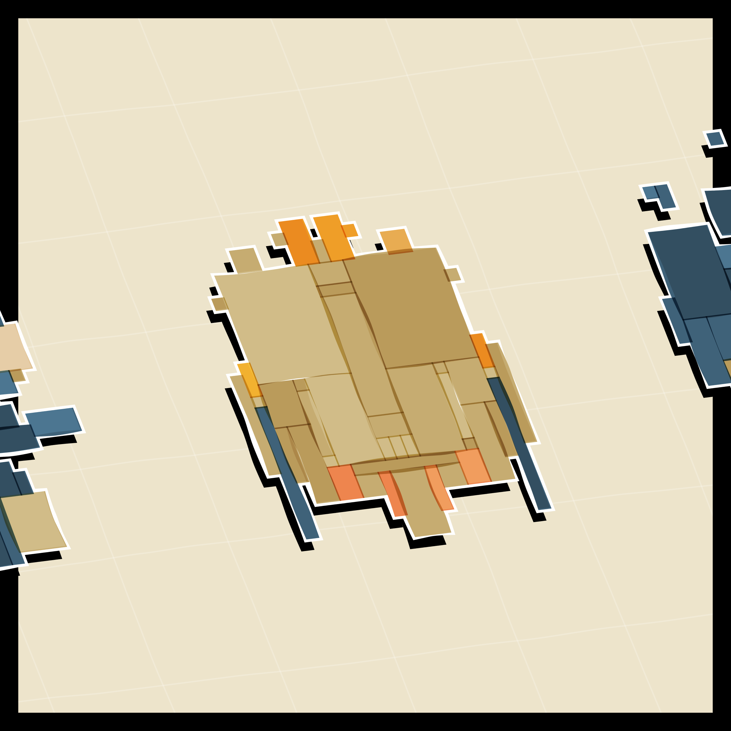 Art Blocks - Art Blocks v2 - Paper Armada #61 - NFT # 37000061