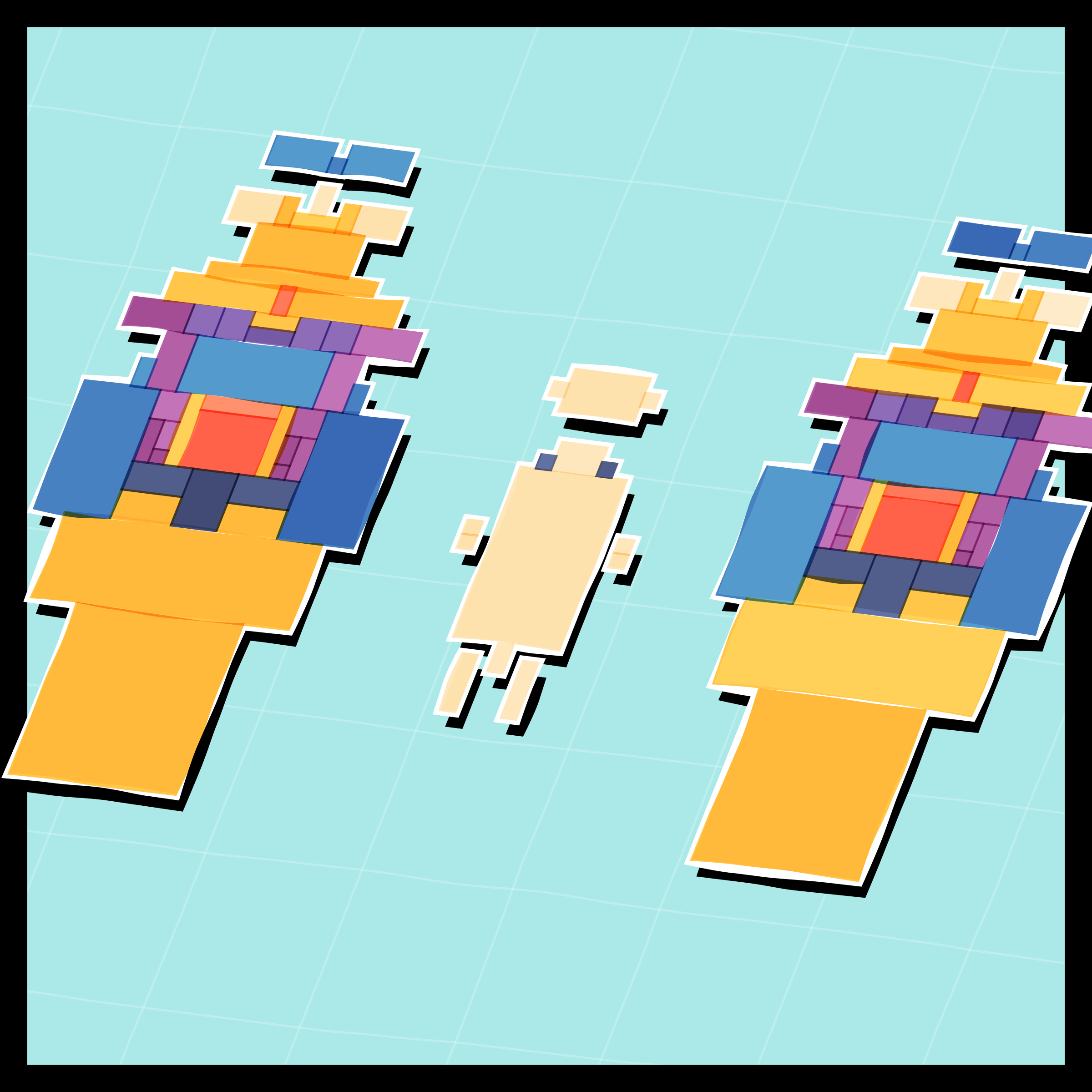 Art Blocks - Art Blocks v2 - Paper Armada #65 - NFT # 37000065