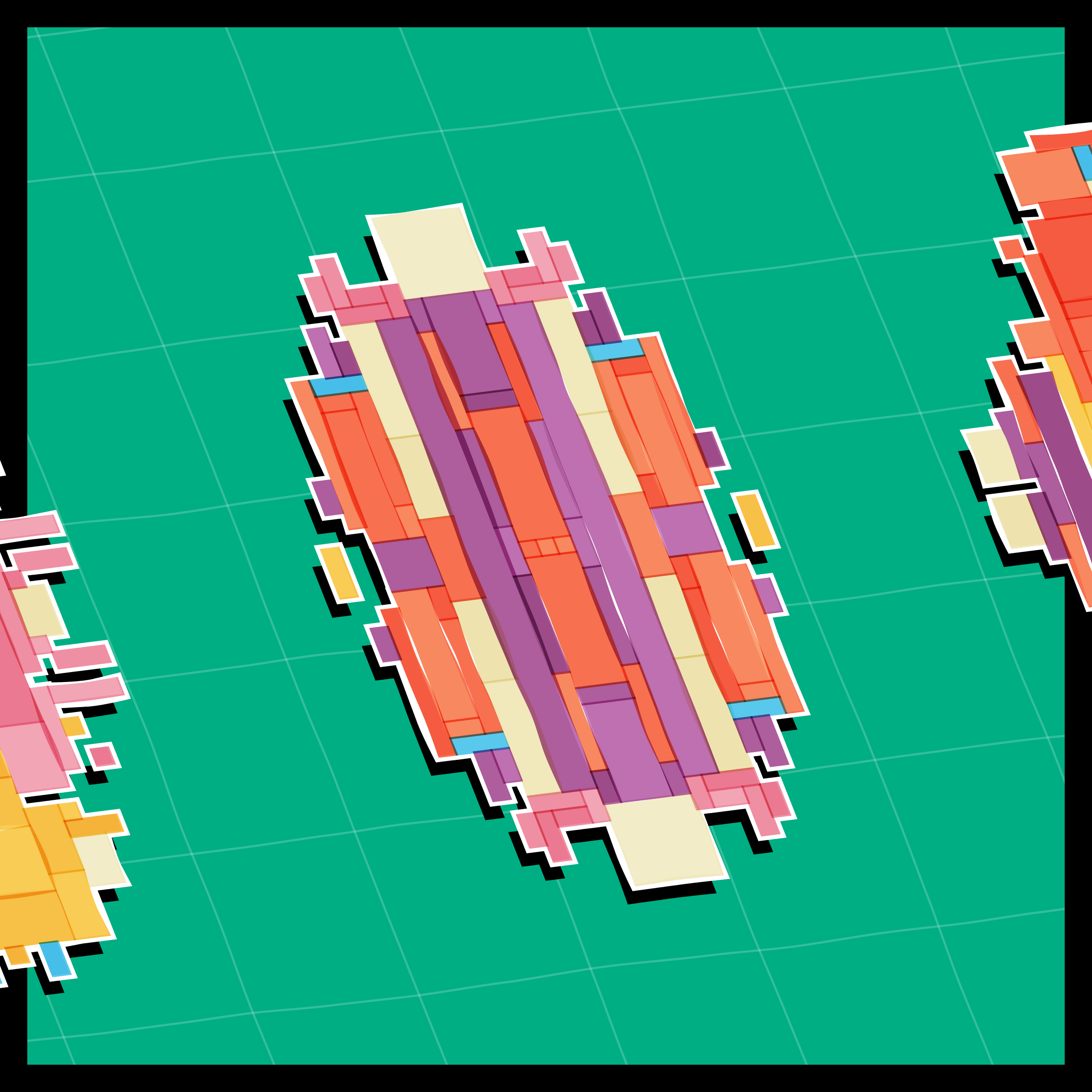 Art Blocks - Art Blocks v2 - Paper Armada #73 - NFT # 37000073