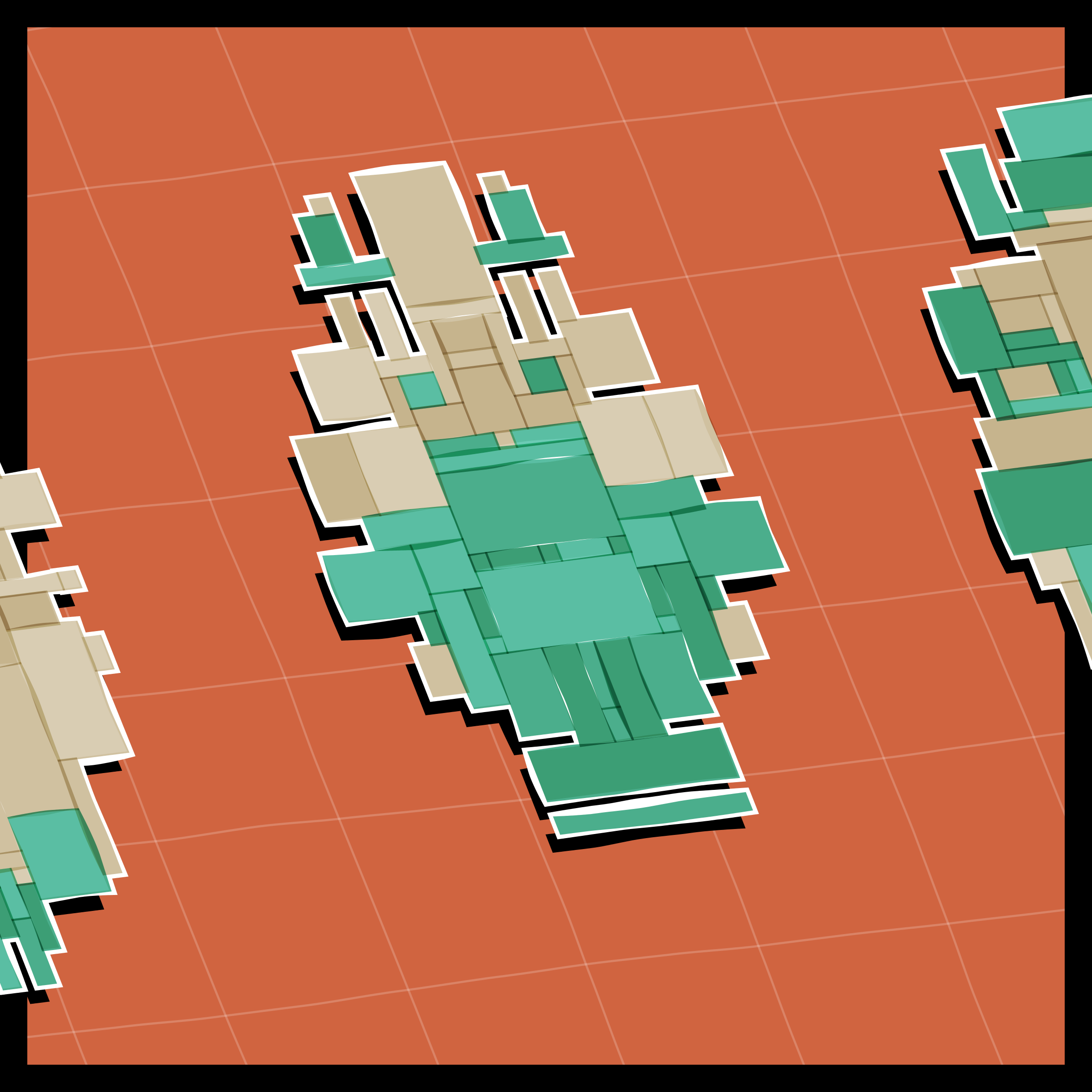 Art Blocks - Art Blocks v2 - Paper Armada #74 - NFT # 37000074