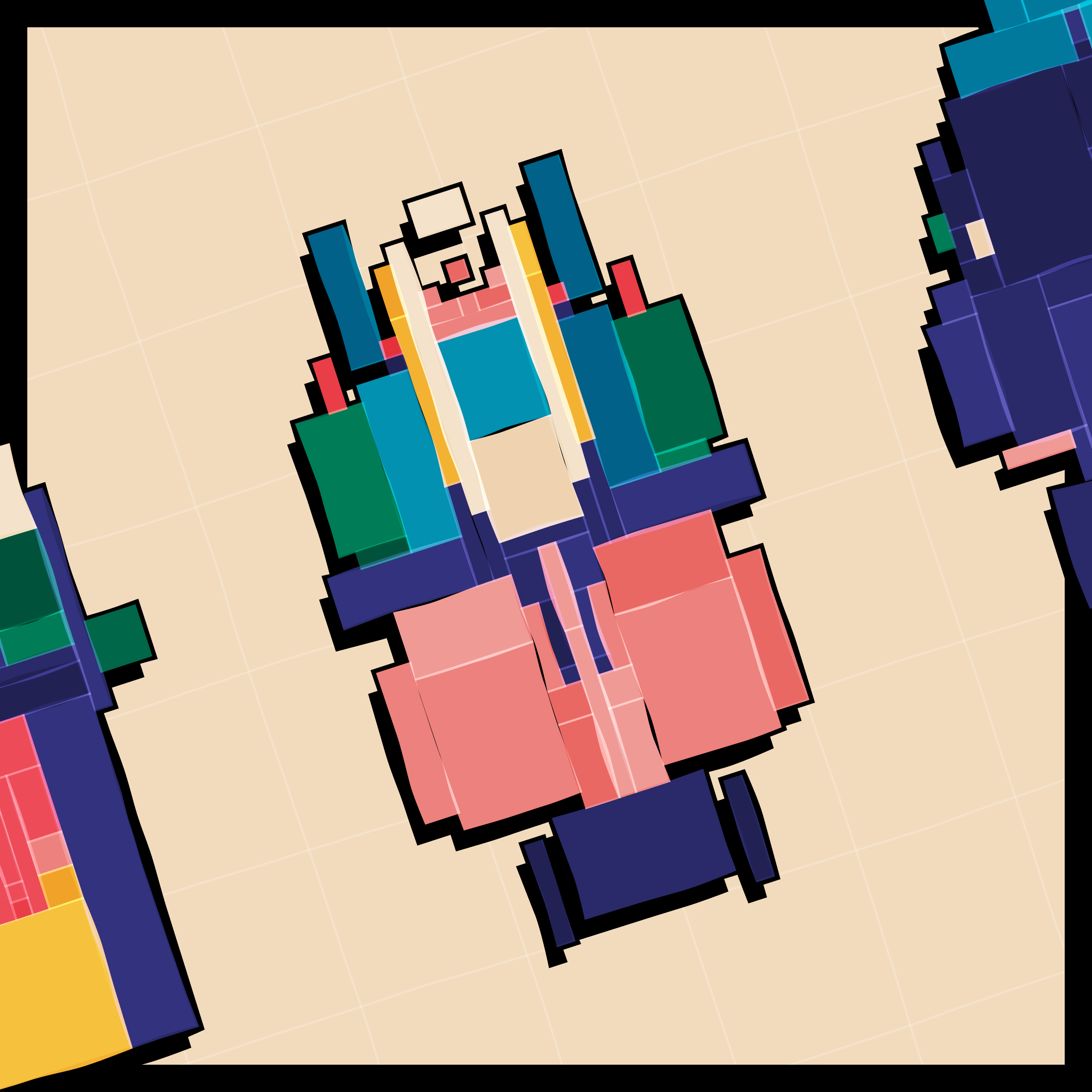 Art Blocks - Art Blocks v2 - Paper Armada #75 - NFT # 37000075