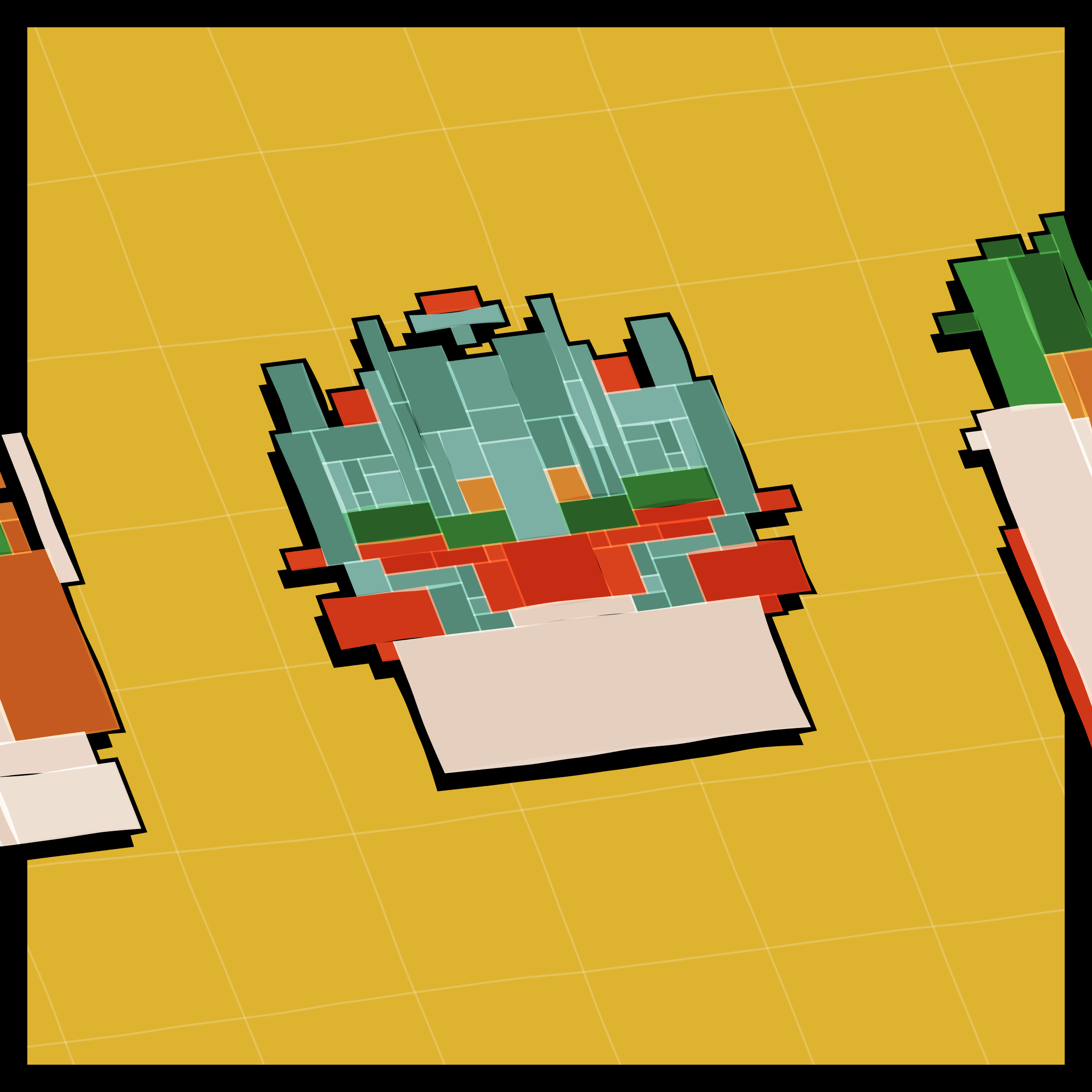 Art Blocks - Art Blocks v2 - Paper Armada #76 - NFT # 37000076