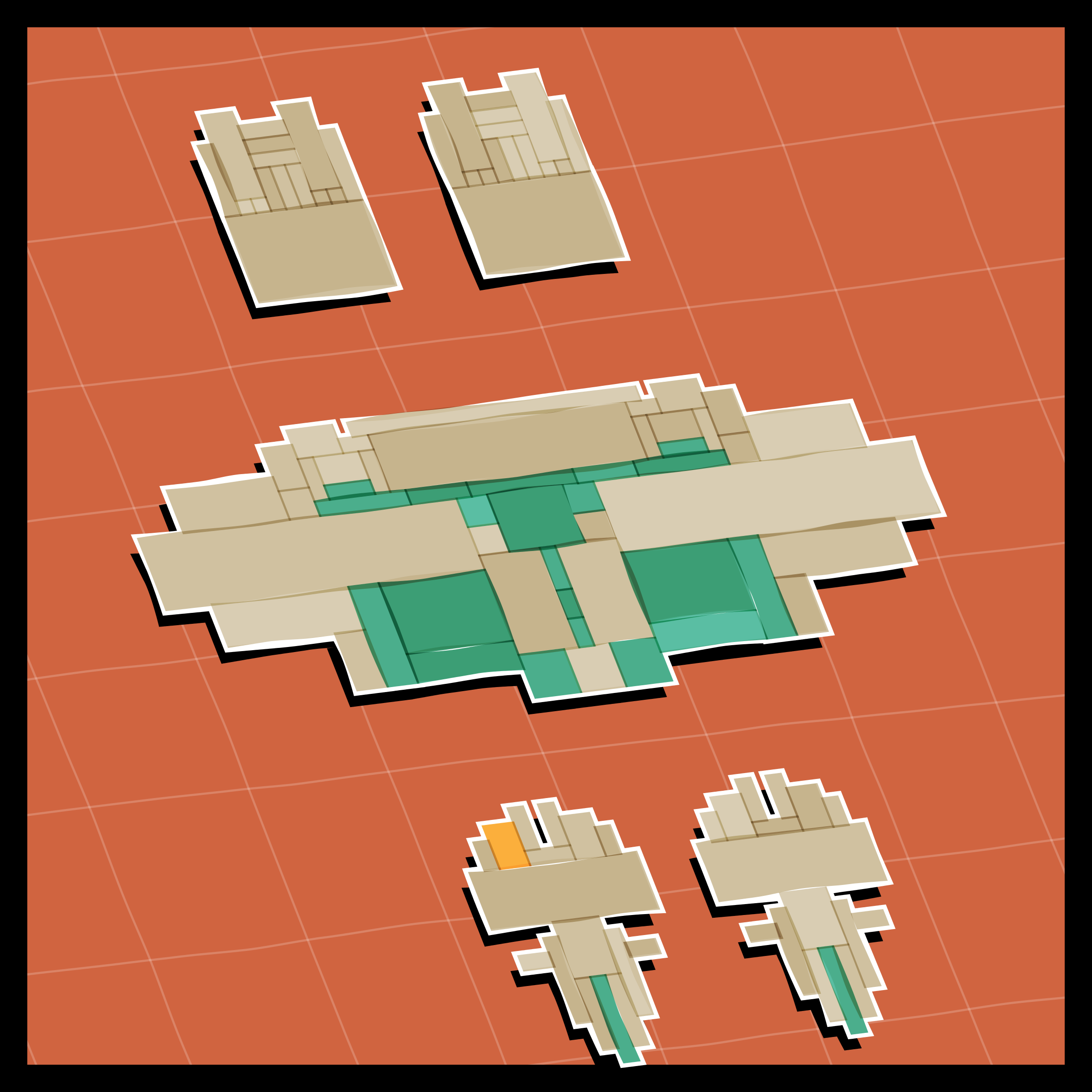 Art Blocks - Art Blocks v2 - Paper Armada #82 - NFT # 37000082