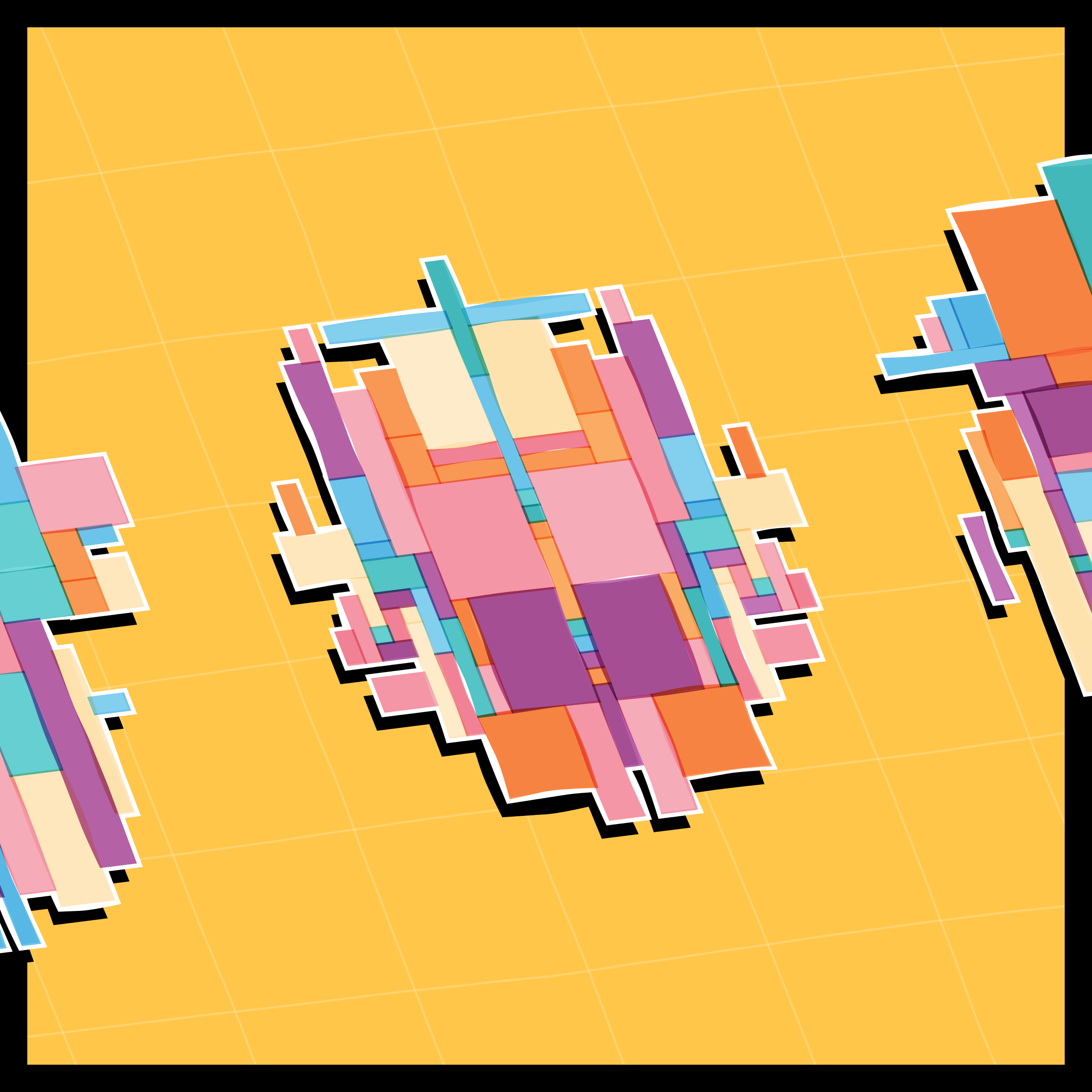 Art Blocks - Art Blocks v2 - Paper Armada #84 - NFT # 37000084