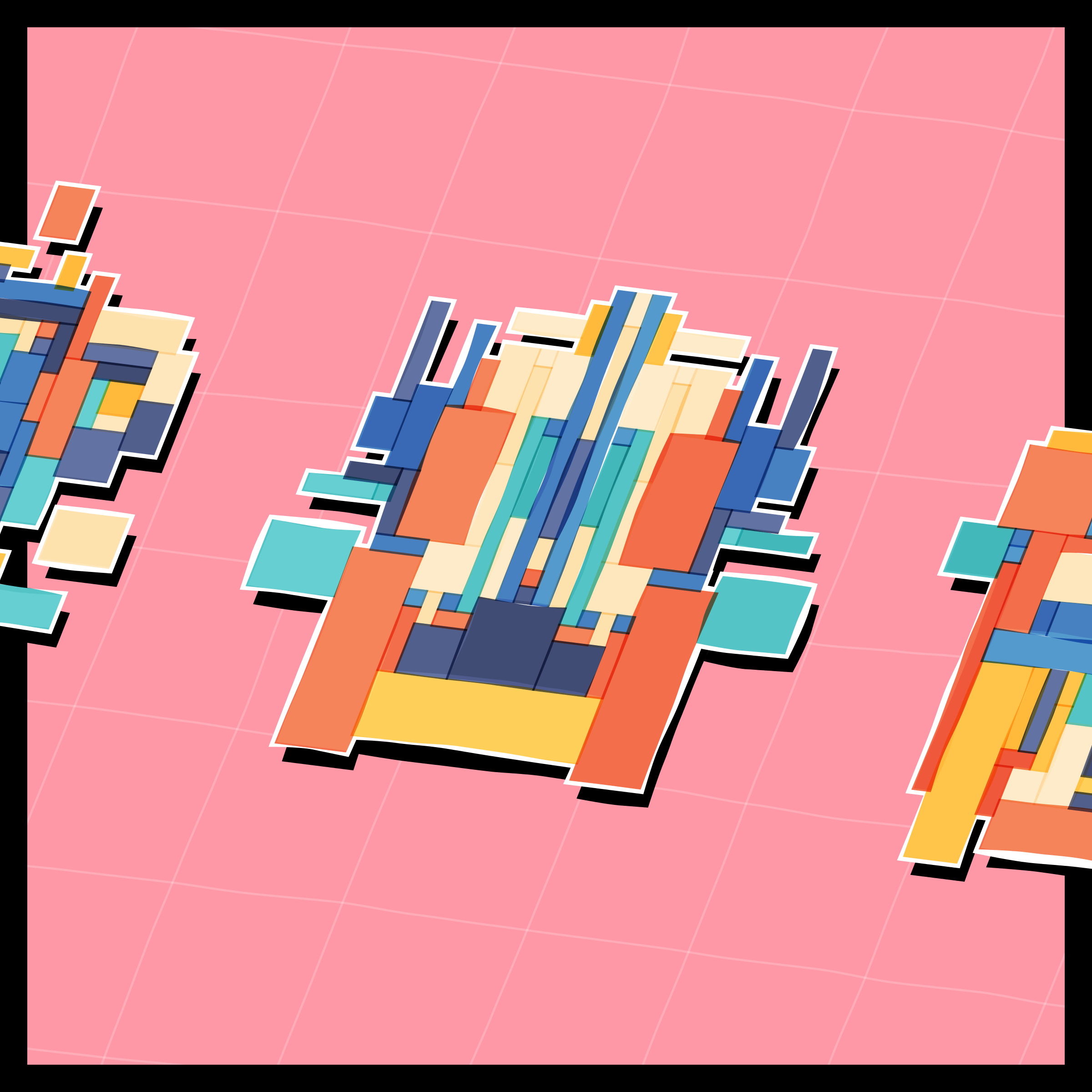 Art Blocks - Art Blocks v2 - Paper Armada #89 - NFT # 37000089