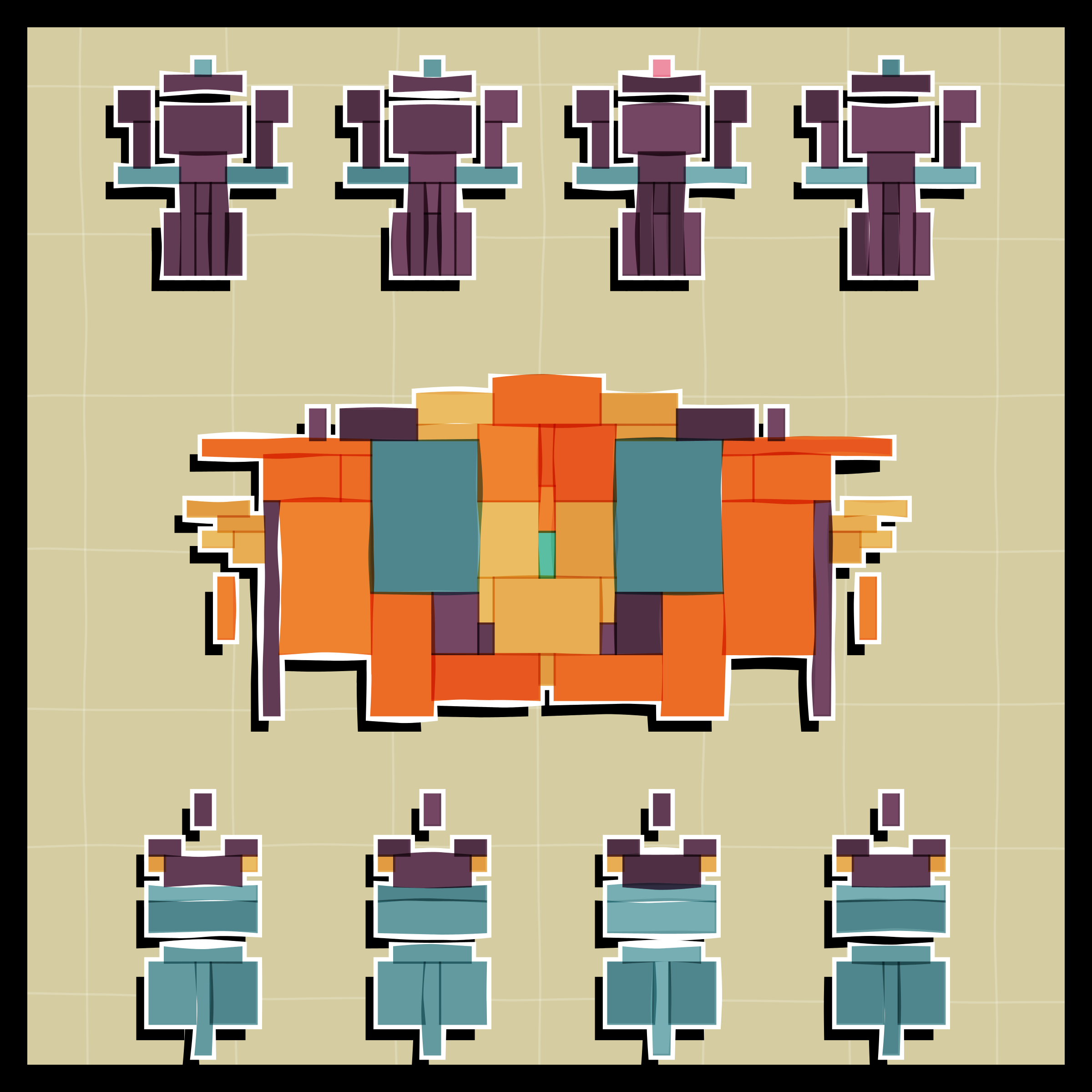 Art Blocks - Art Blocks v2 - Paper Armada #92 - NFT # 37000092