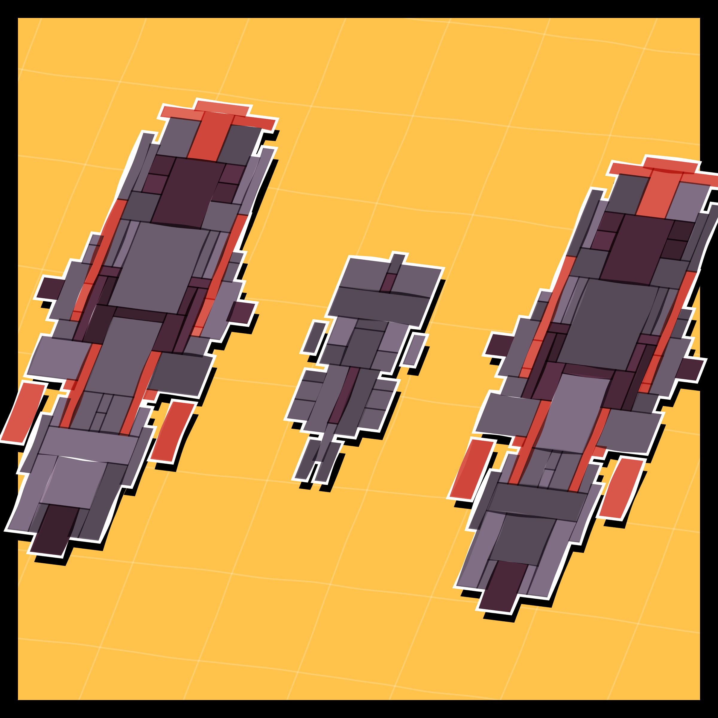 Art Blocks - Art Blocks v2 - Paper Armada #106 - NFT # 37000106