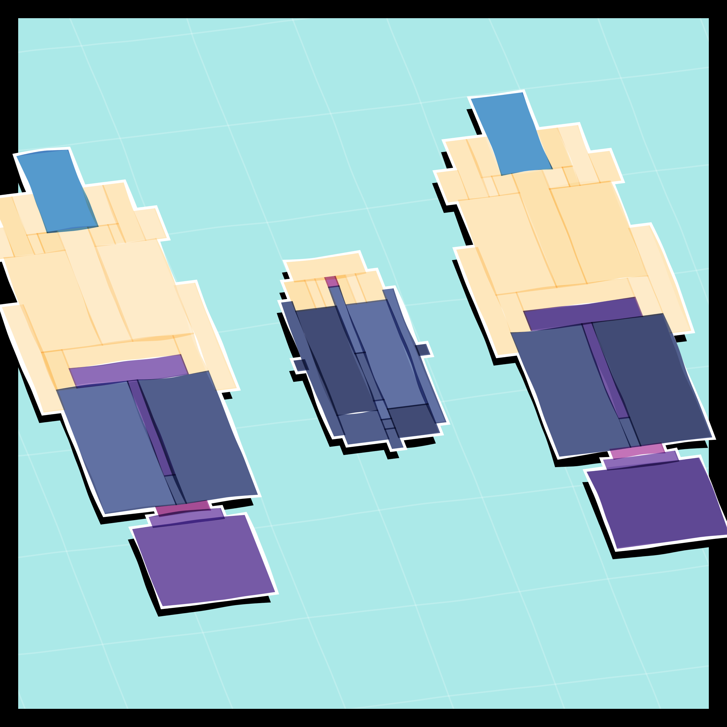 Art Blocks - Art Blocks v2 - Paper Armada #108 - NFT # 37000108