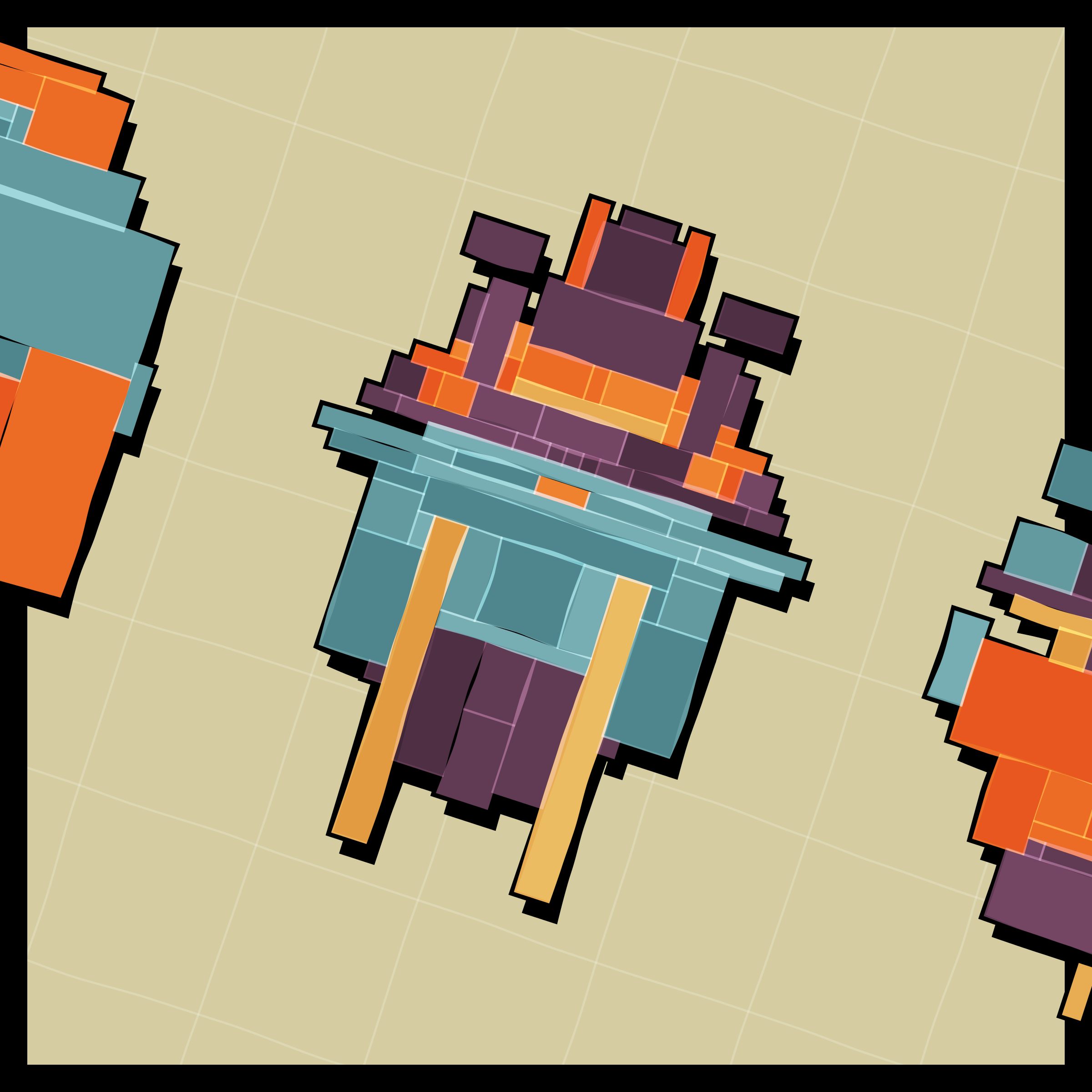 Art Blocks - Art Blocks v2 - Paper Armada #109 - NFT # 37000109