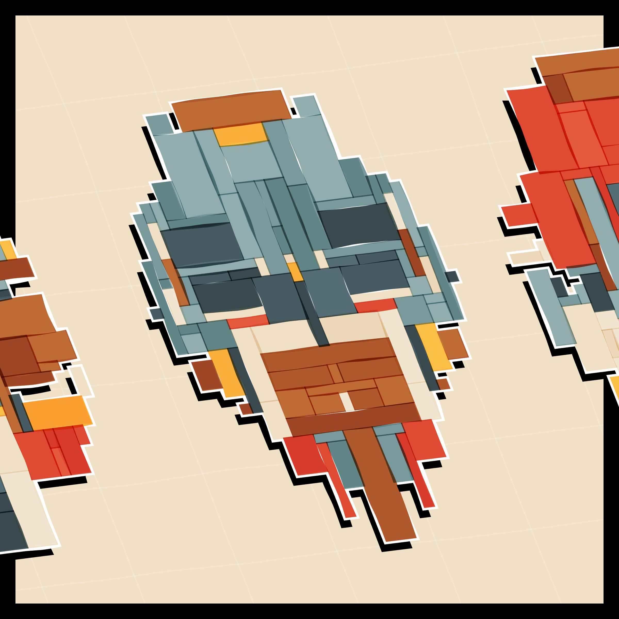 Art Blocks - Art Blocks v2 - Paper Armada #115 - NFT # 37000115