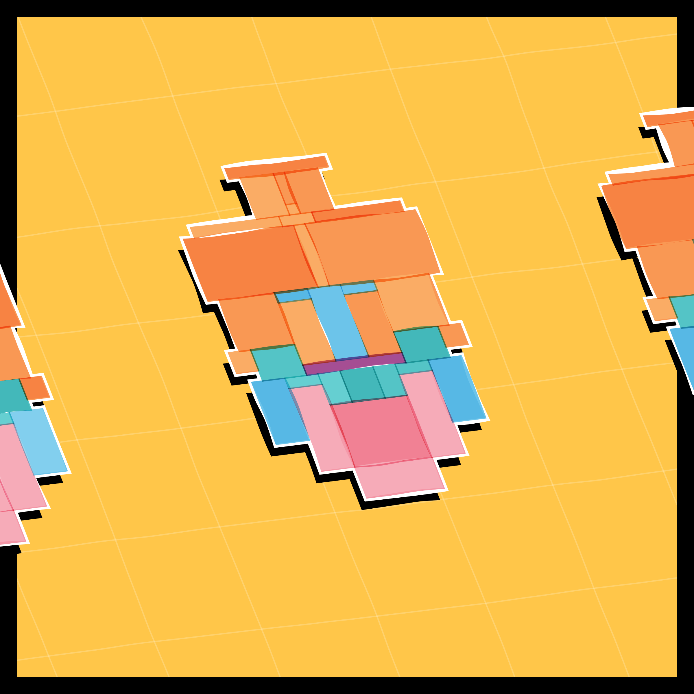 Art Blocks - Art Blocks v2 - Paper Armada #123 - NFT # 37000123