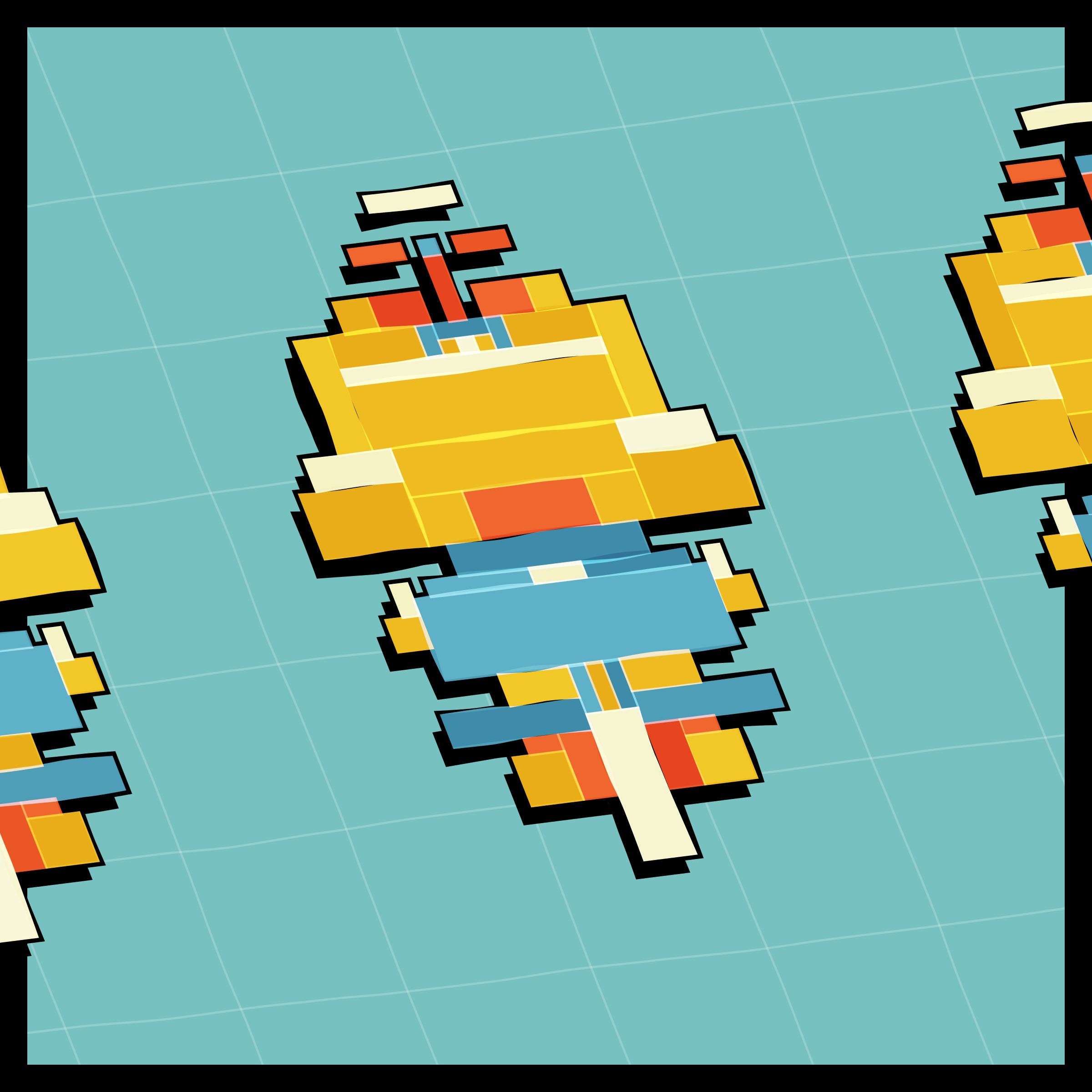 Art Blocks - Art Blocks v2 - Paper Armada #125 - NFT # 37000125