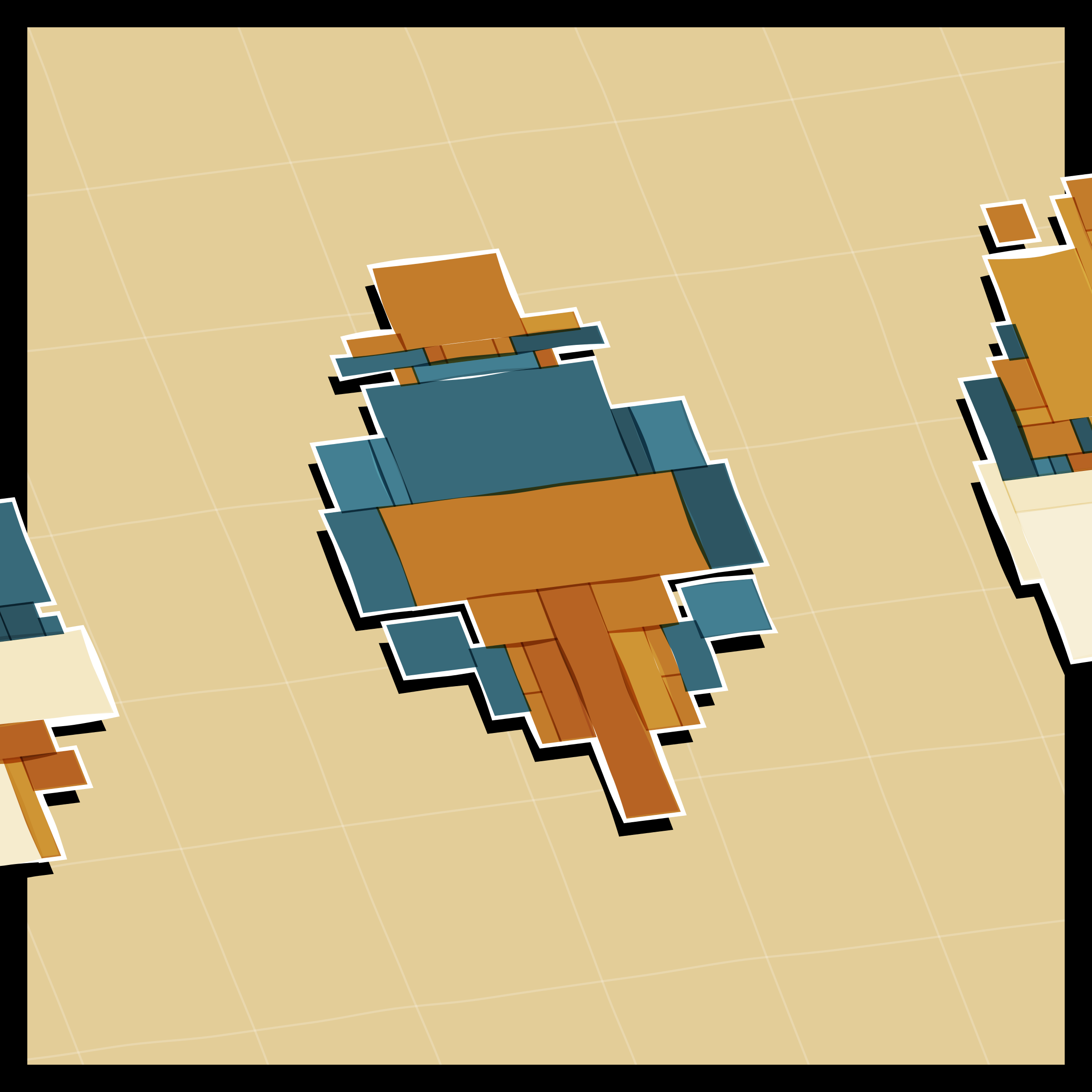 Art Blocks - Art Blocks v2 - Paper Armada #133 - NFT # 37000133