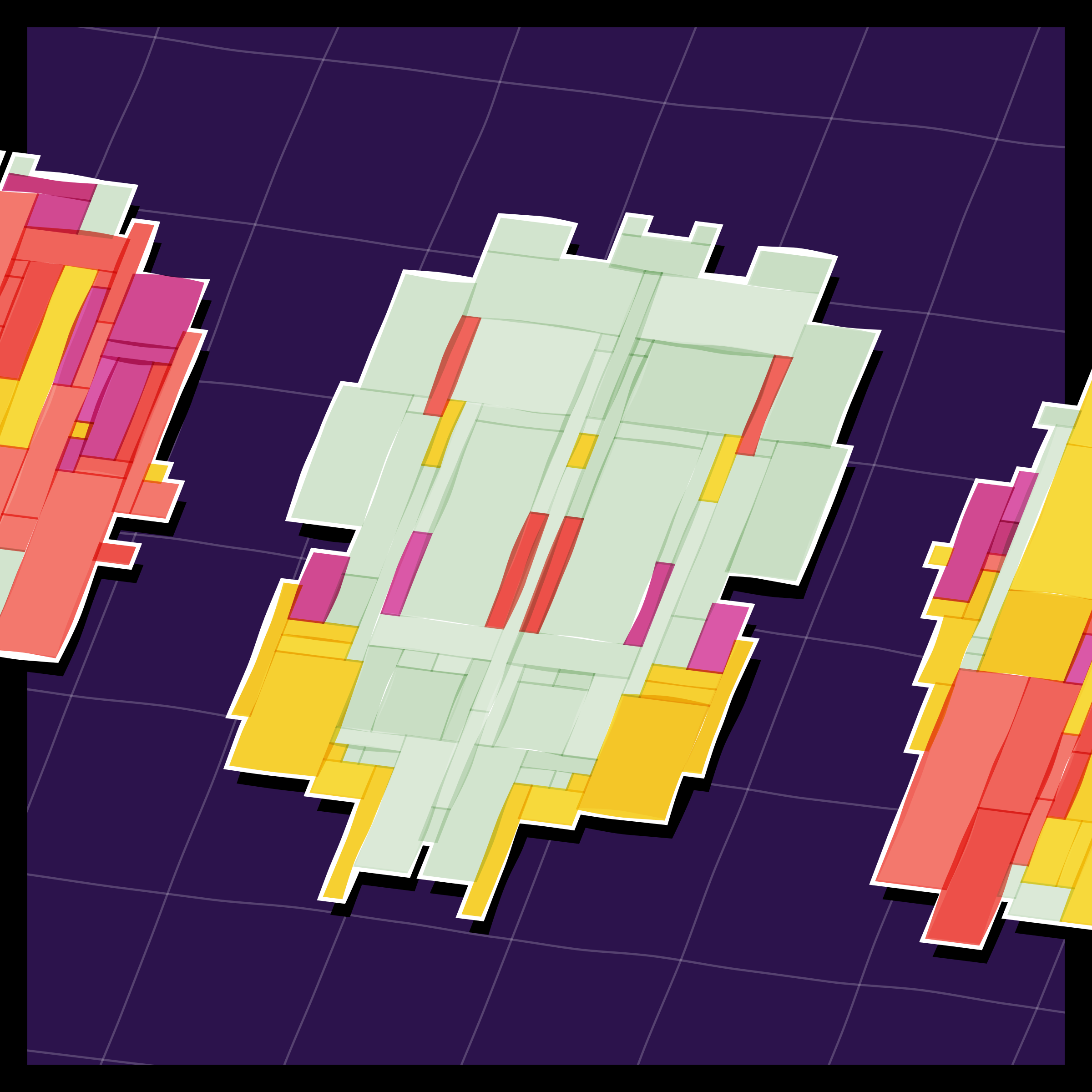 Art Blocks - Art Blocks v2 - Paper Armada #137 - NFT # 37000137